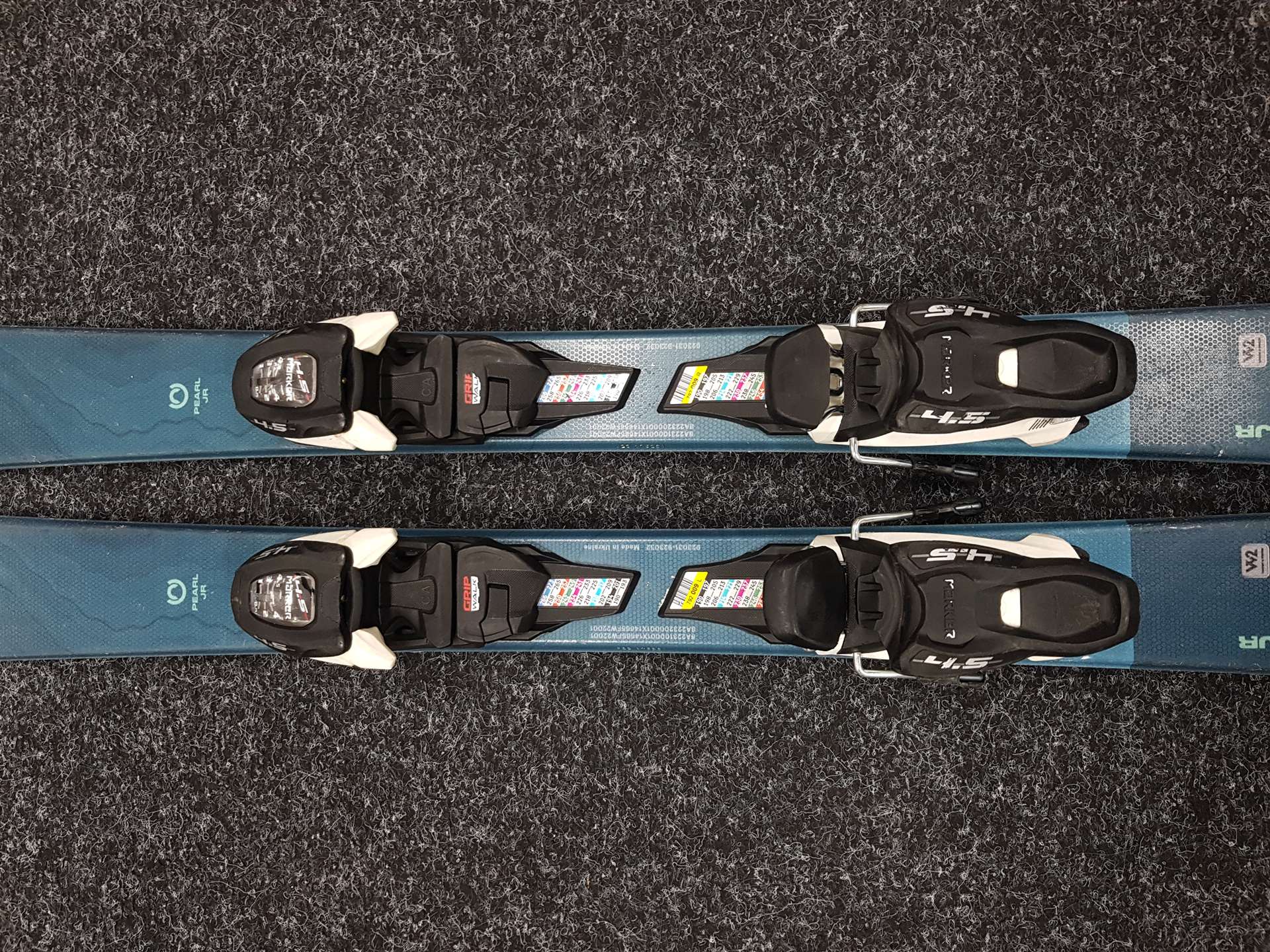 Gebrauchte Kinderski BLIZZARD Pearl JR + Bindungen Marker 4.5