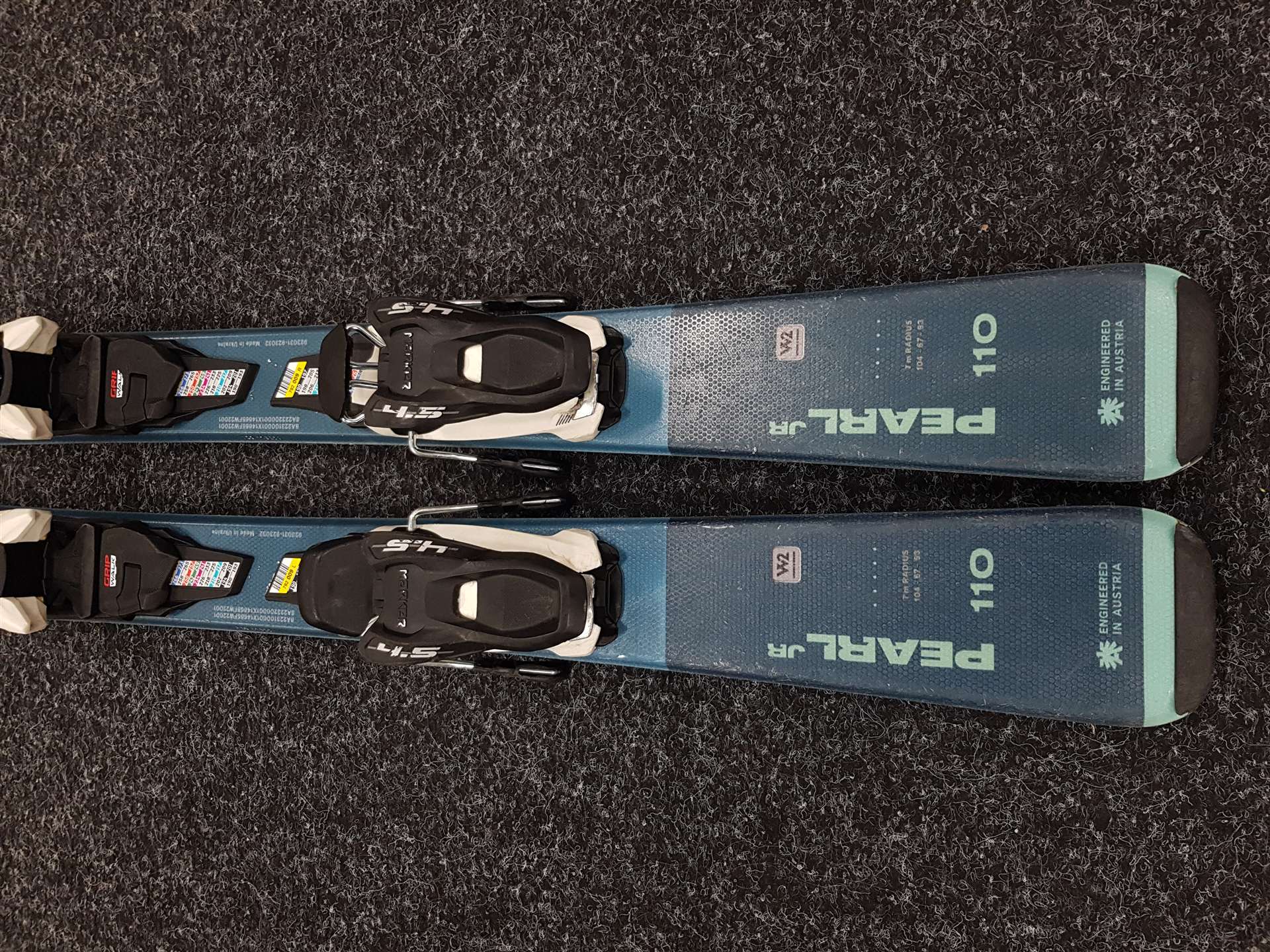 Gebrauchte Kinderski BLIZZARD Pearl JR + Bindungen Marker 4.5
