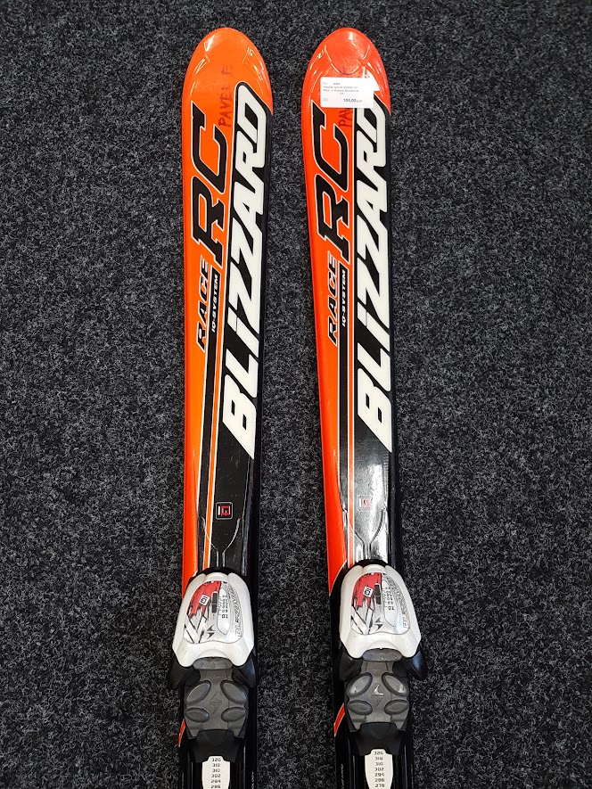 Gebrauchte BLIZZARD RC Race Ski + Blizzard IQ 7.0 Bindungen