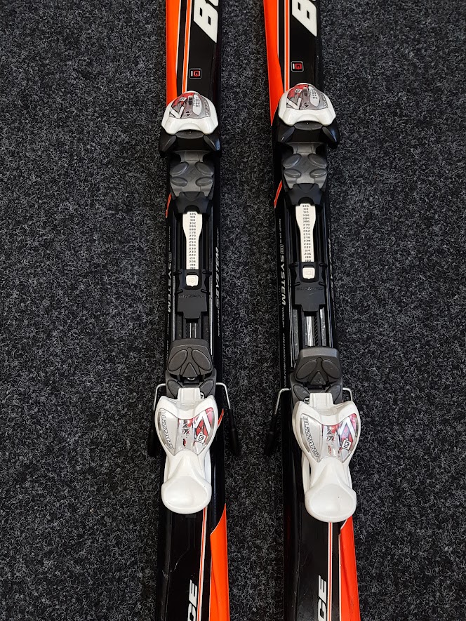 Gebrauchte BLIZZARD RC Race Ski + Blizzard IQ 7.0 Bindungen