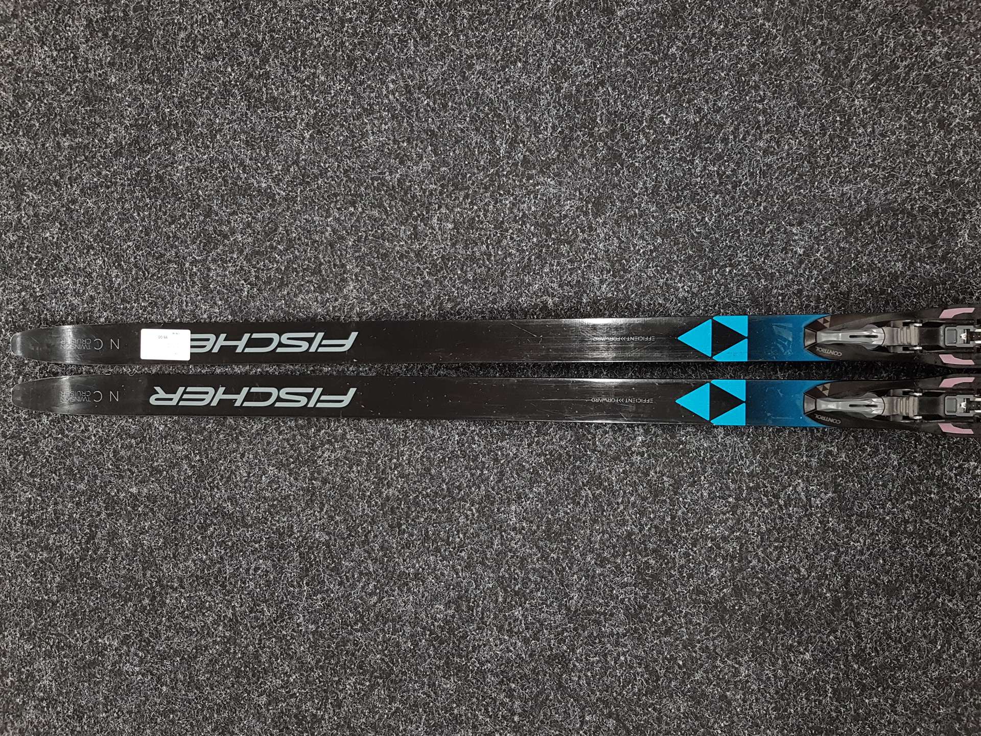 Gebrauchte FISCHER Twinskin Cruiser Langlaufski + NNN Fischer Control Bindungen