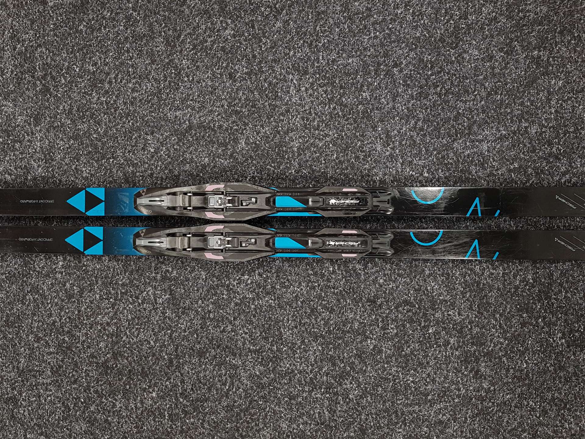 Gebrauchte FISCHER Twinskin Cruiser Langlaufski + NNN Fischer Control Bindungen