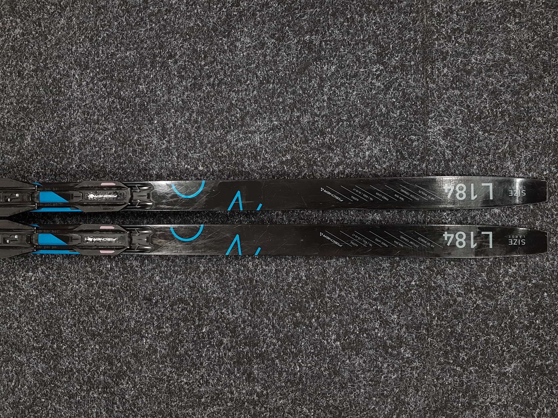 Gebrauchte FISCHER Twinskin Cruiser Langlaufski + NNN Fischer Control Bindungen