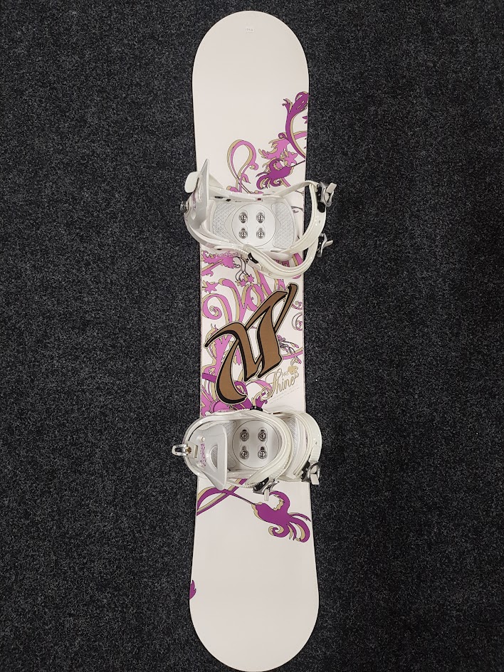 Snowboard Volkl Shiner d'occasion + fixations Volkl taille S/M