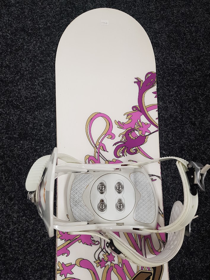 Snowboard Volkl Shiner d'occasion + fixations Volkl taille S/M