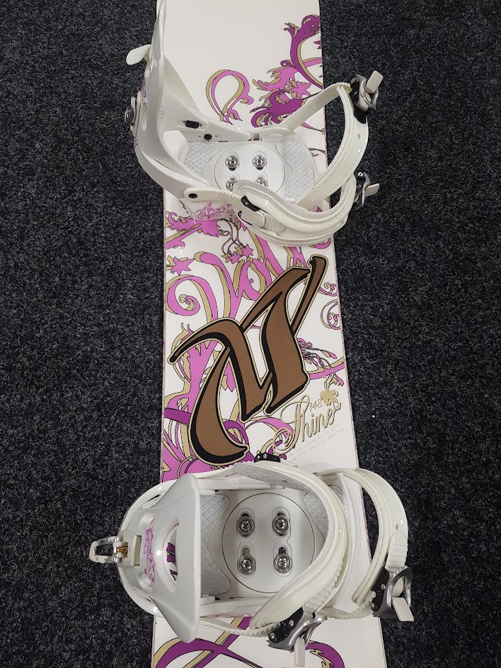 Snowboard Volkl Shiner d'occasion + fixations Volkl taille S/M