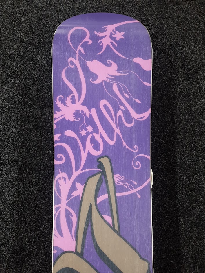 Snowboard Volkl Shiner d'occasion + fixations Volkl taille S/M