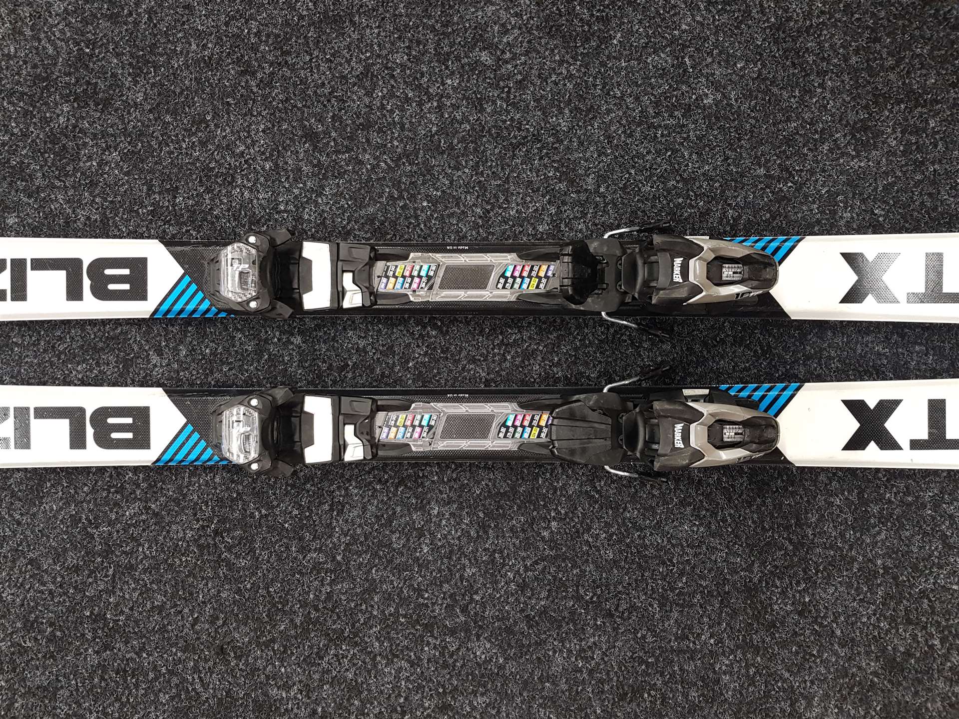 Použité lyže BLIZZARD RTX Power + vázání Marker TP 10