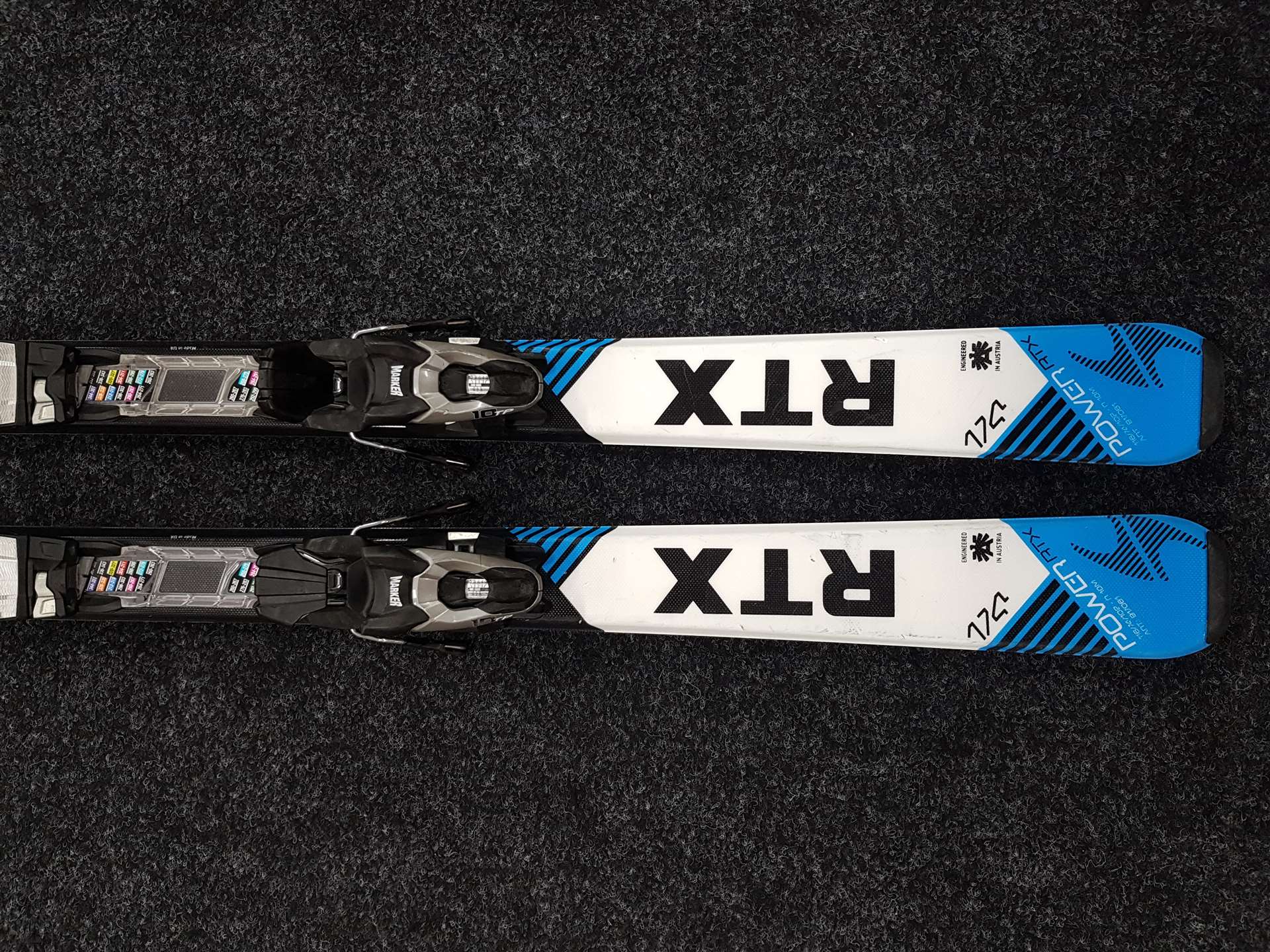 Použité lyže BLIZZARD RTX Power + vázání Marker TP 10