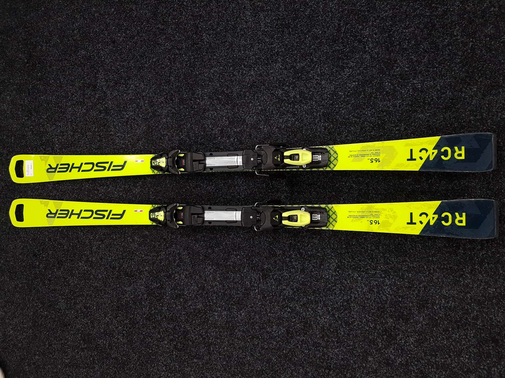 Skis FISCHER RC 4 CT d'occasion + fixations Fischer Z13