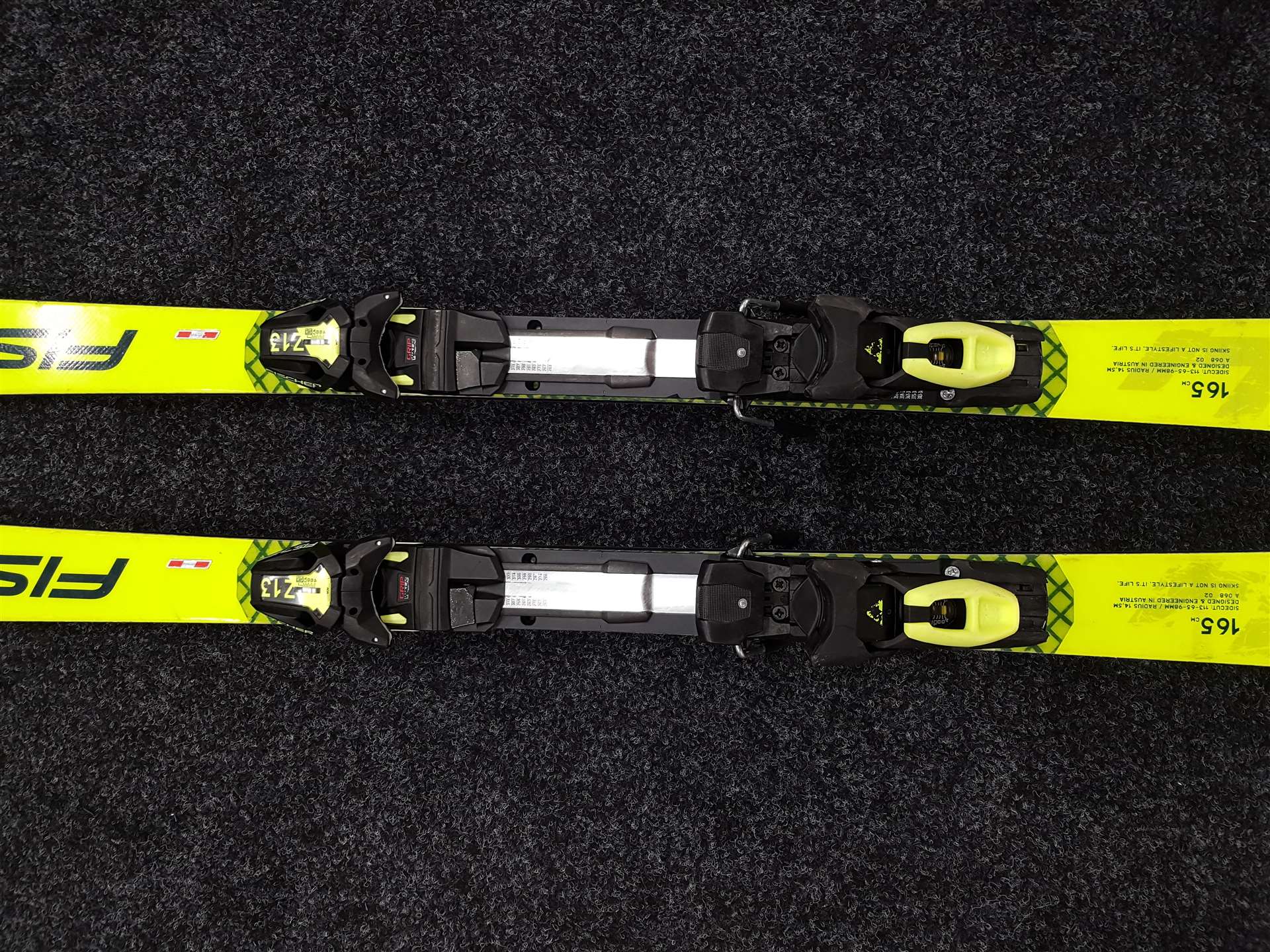 Skis FISCHER RC 4 CT d'occasion + fixations Fischer Z13