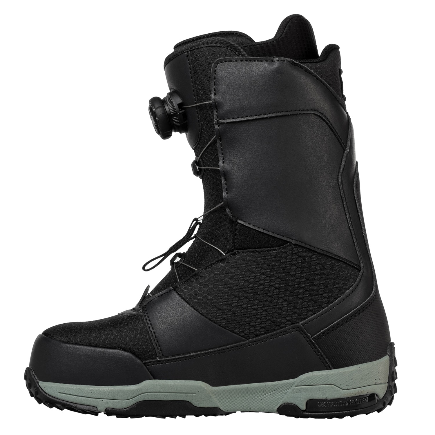 Chaussures de snowboard Gravity MANUAL Dual Atop Noir/Sage