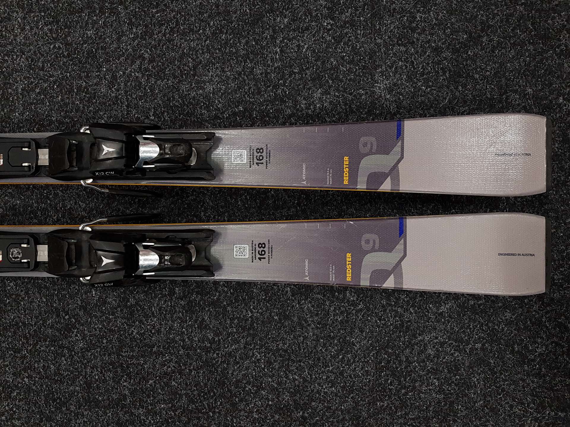 Skis ATOMIC Redster Q9 d'occasion + fixations Atomic X 12 GW