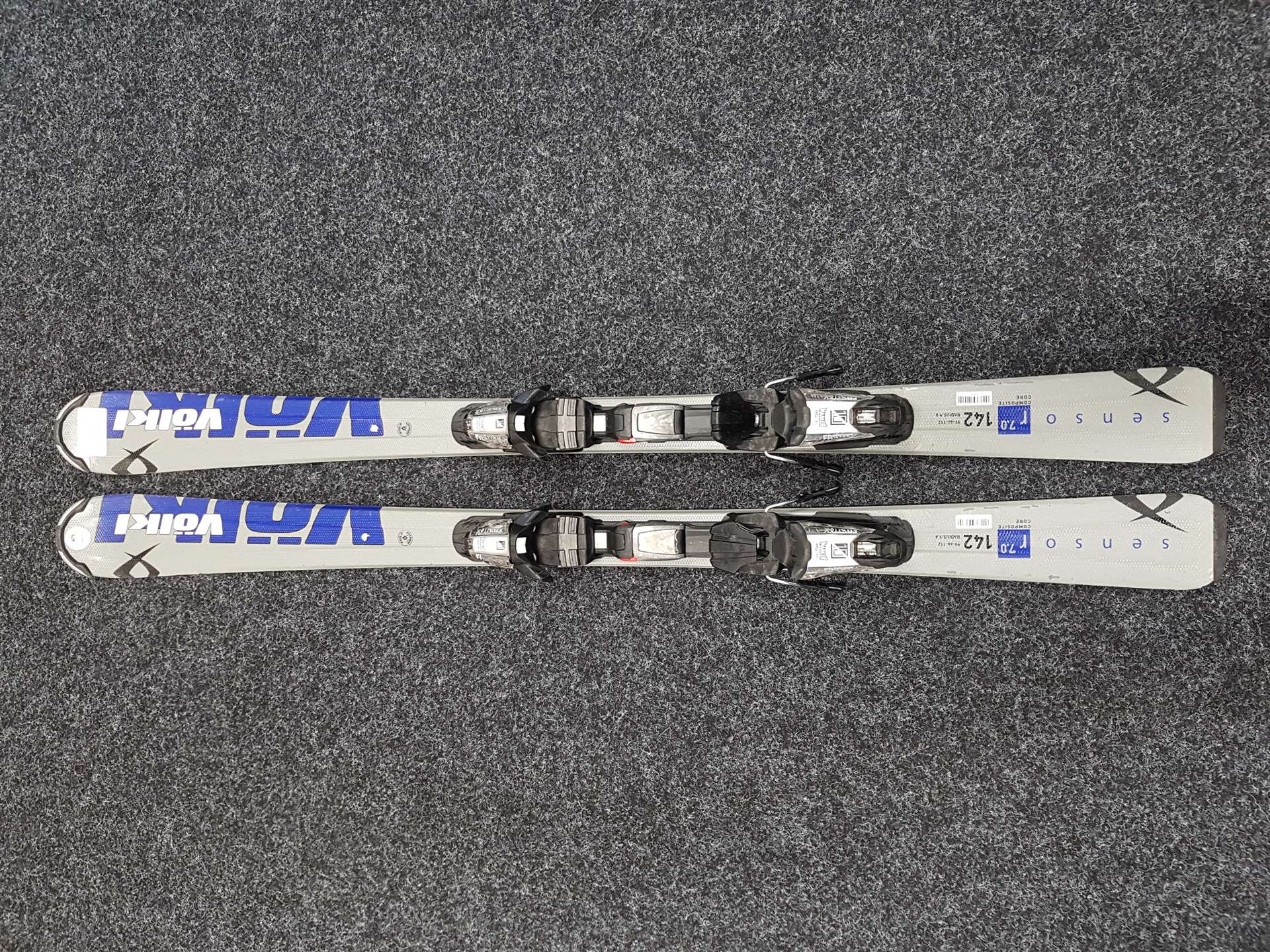 Rabljene smuči VOLKL Sensor 7.0 + vezi Marker Fastrek 10