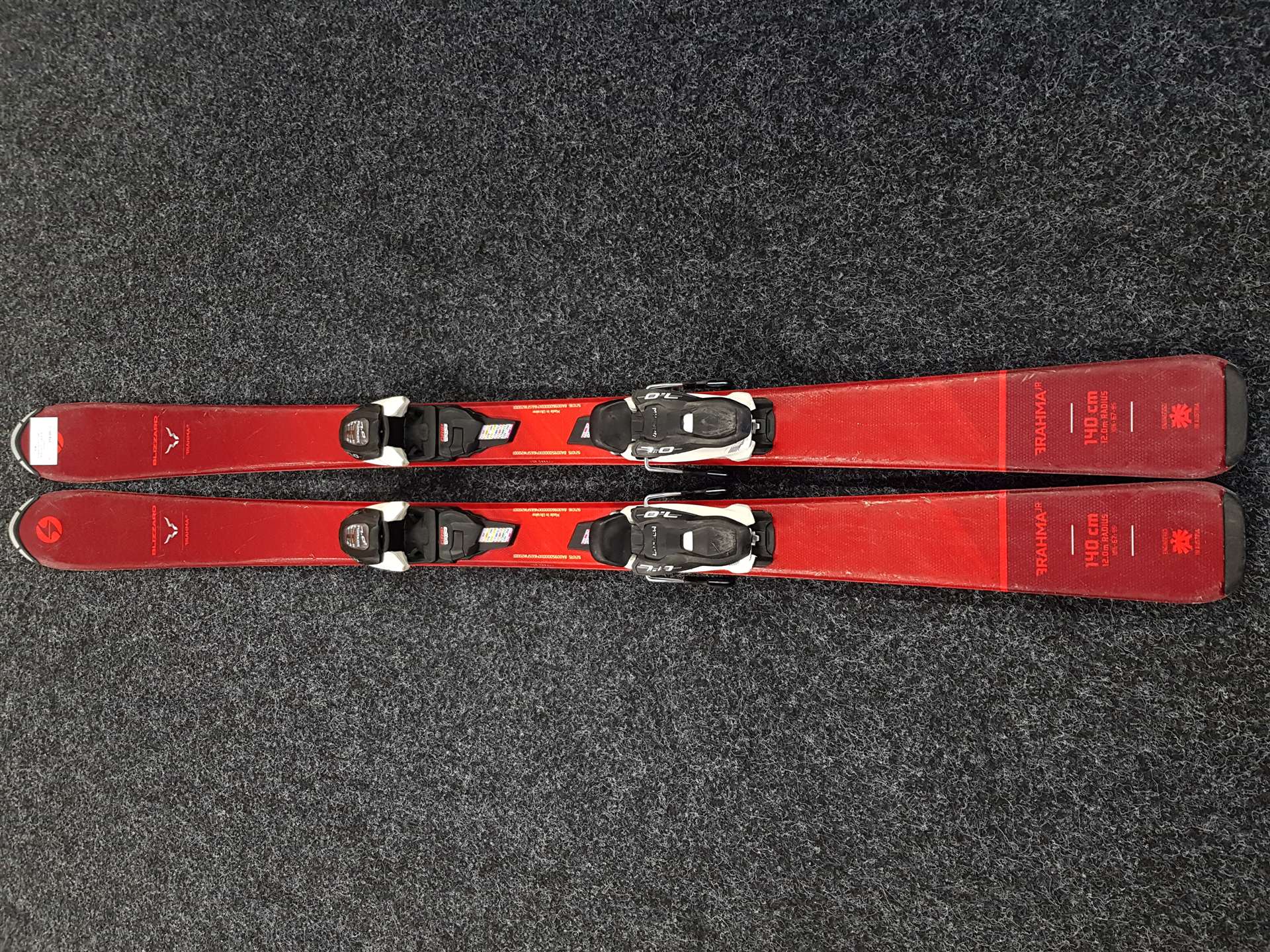 Použité lyže BLIZZARD Brahma JR + viazanie Marker 7.0