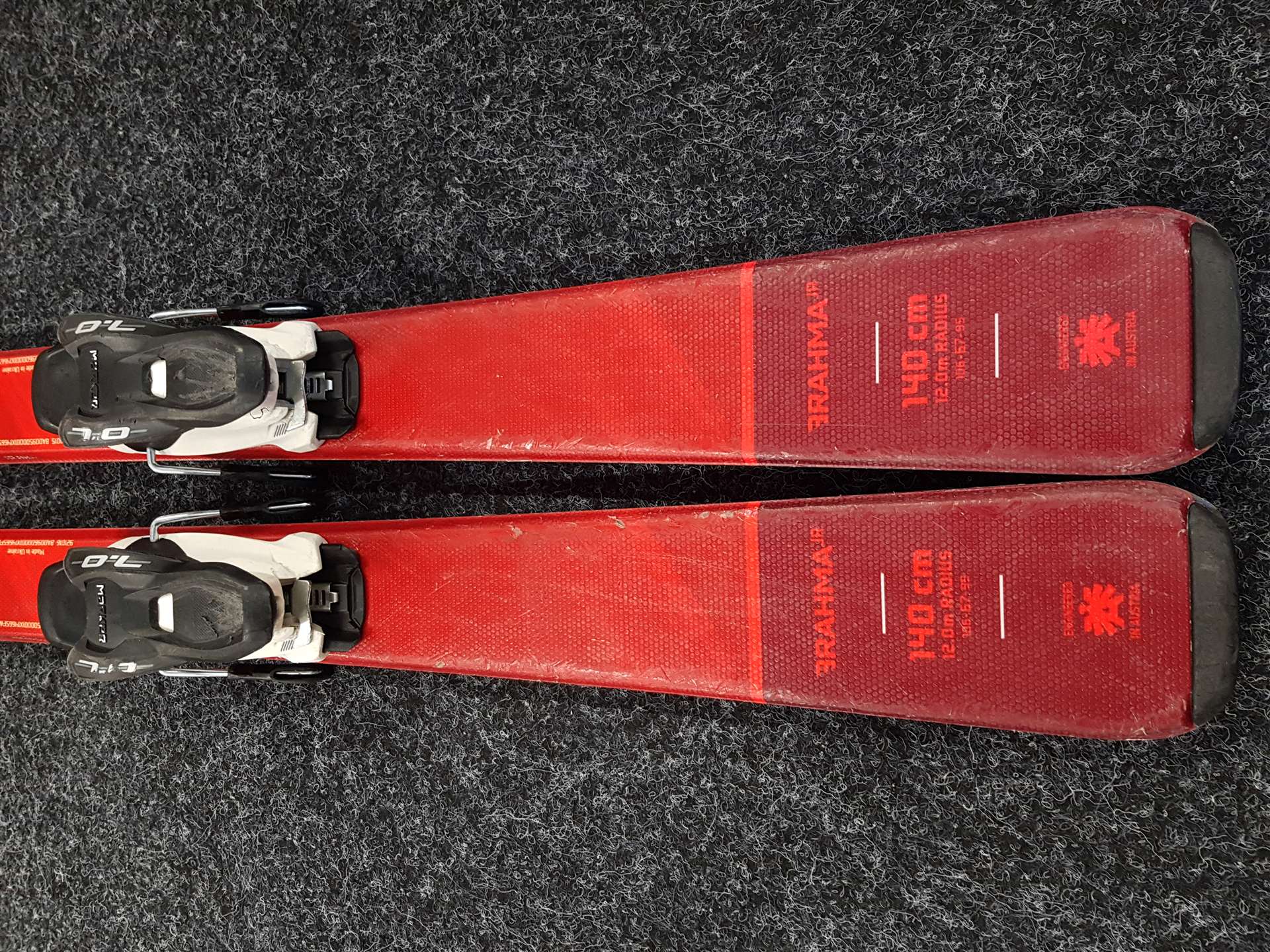 Použité lyže BLIZZARD Brahma JR + viazanie Marker 7.0