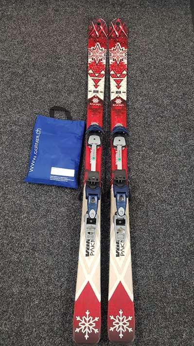 Skis alpins VOLKL PAKMA d'occasion + Fritschi DIAMIR 10 + Ceintures d'escalade 