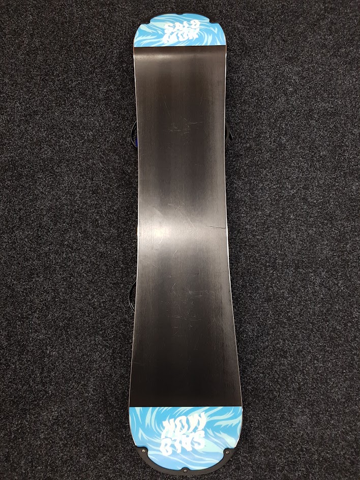 Snowboard SALOMON Liberty d'occasion + fixations Burton taille S