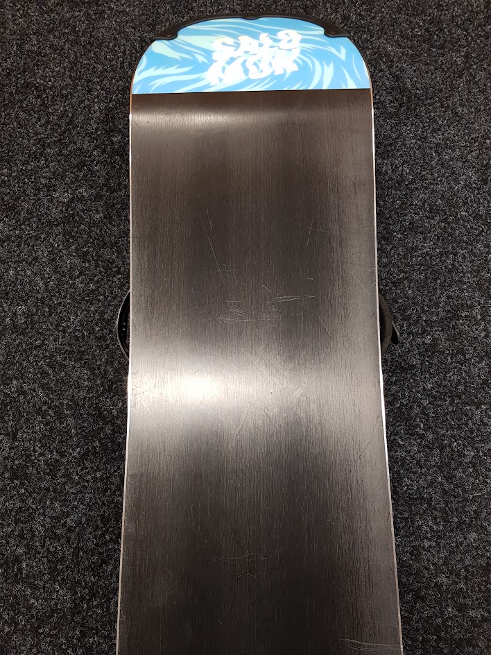 Snowboard SALOMON Liberty d'occasion + fixations Burton taille S