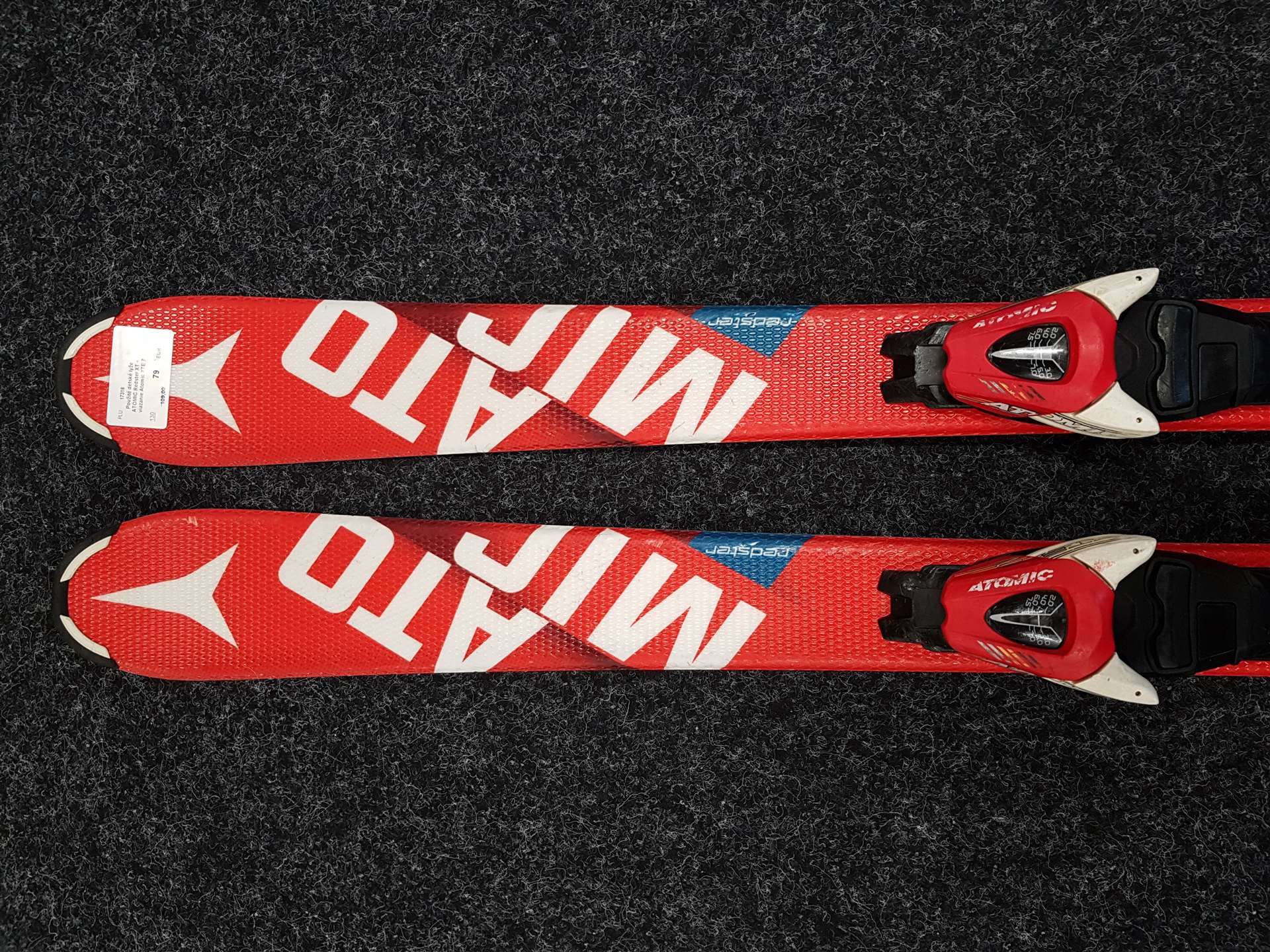 Skis enfant d'occasion ATOMIC Redster XT + fixations Atomic XTE 7
