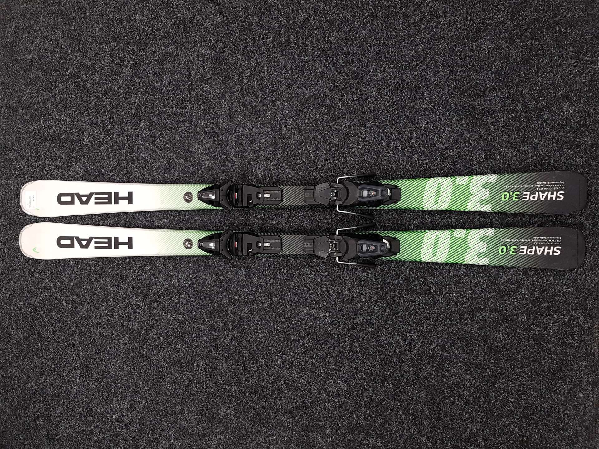 Použité lyže HEAD Shape 3.0 + viazanie Tyrolia 10