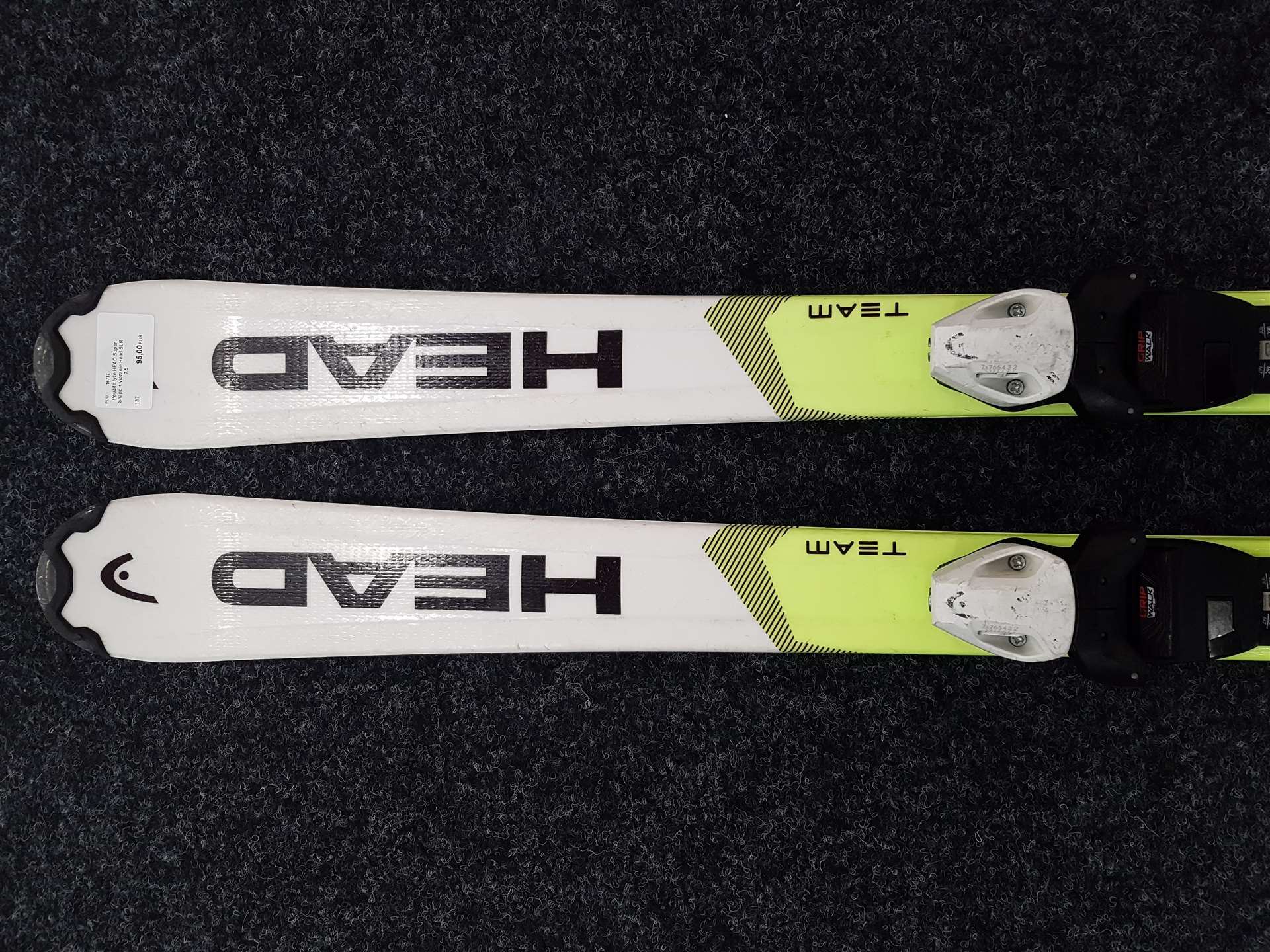 Używane narty HEAD Super Shape + wiązania Head SLR 7.5