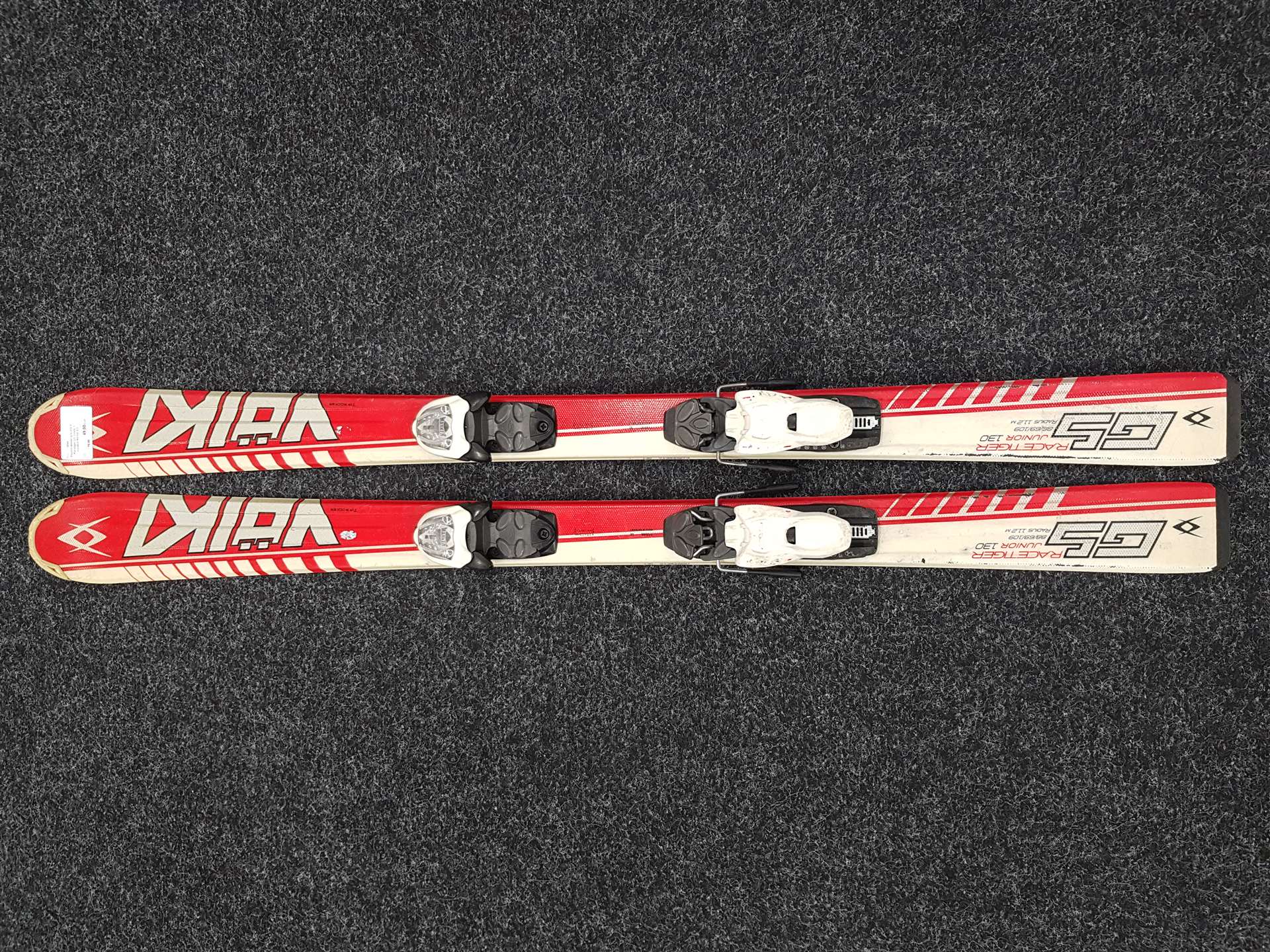 Gebrauchte Kinderski VÖLKL Racetiger GS Junior + Bindungen Marker 4.5