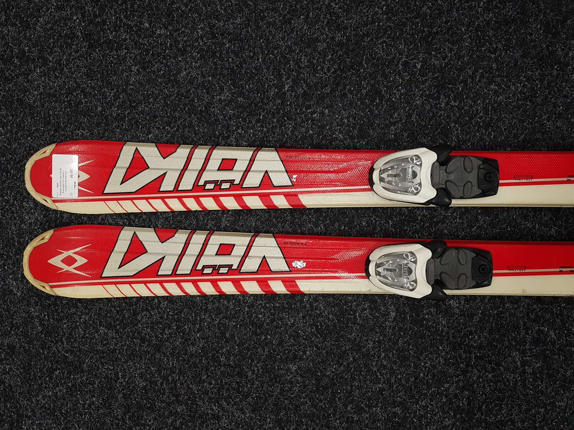 Gebrauchte Kinderski VÖLKL Racetiger GS Junior + Bindungen Marker 4.5