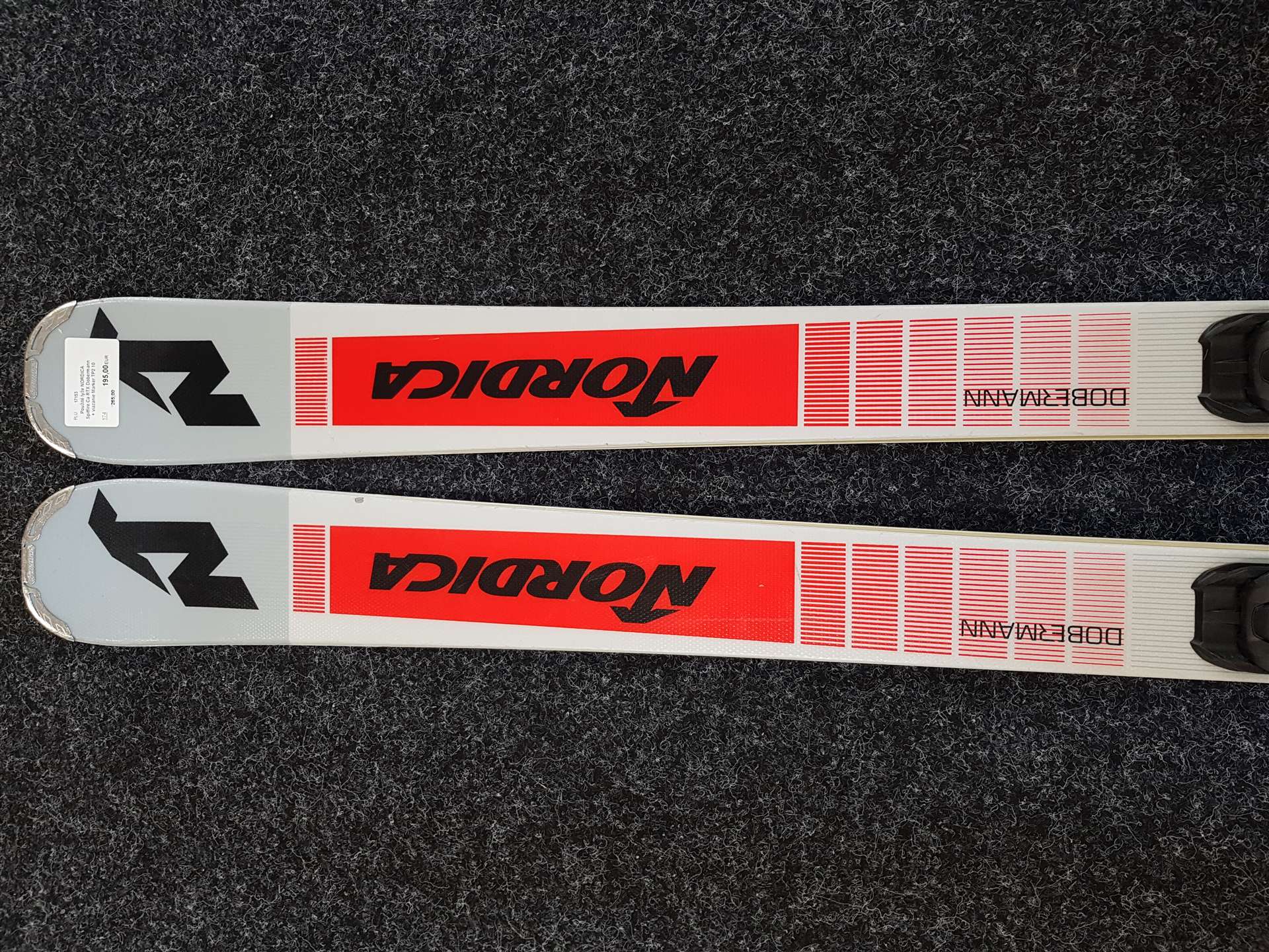 Skis d'occasion NORDICA Spitfire Ca RTX Dobermann + fixations Marker TP2 10