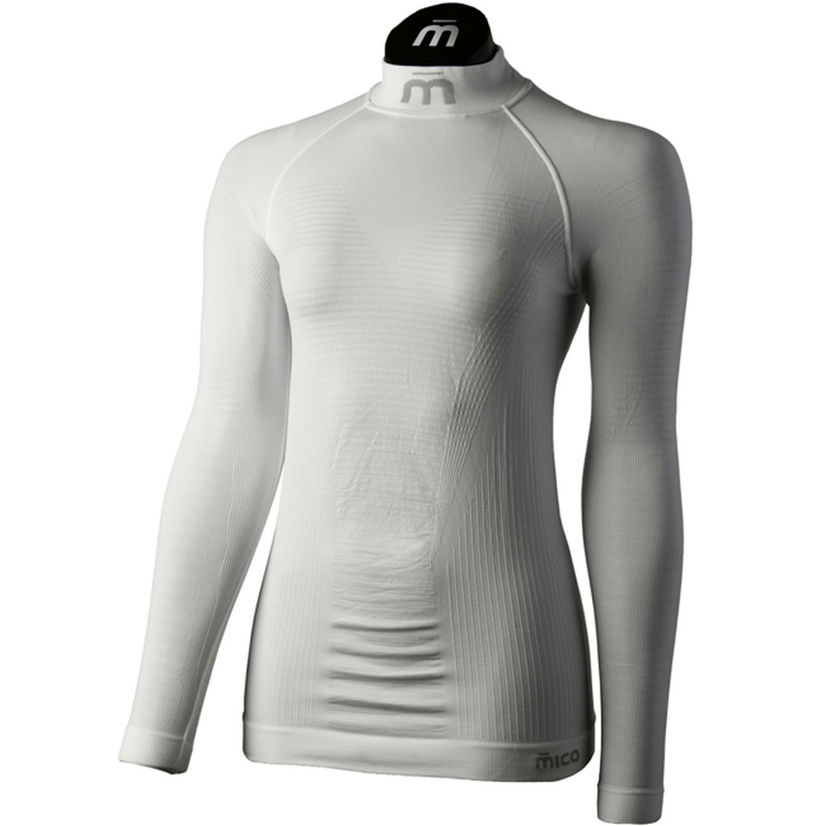 Ropa interior térmica de mujer MICO MAGLIA LUPETTO M/L WARM CONTROL, BIANCO