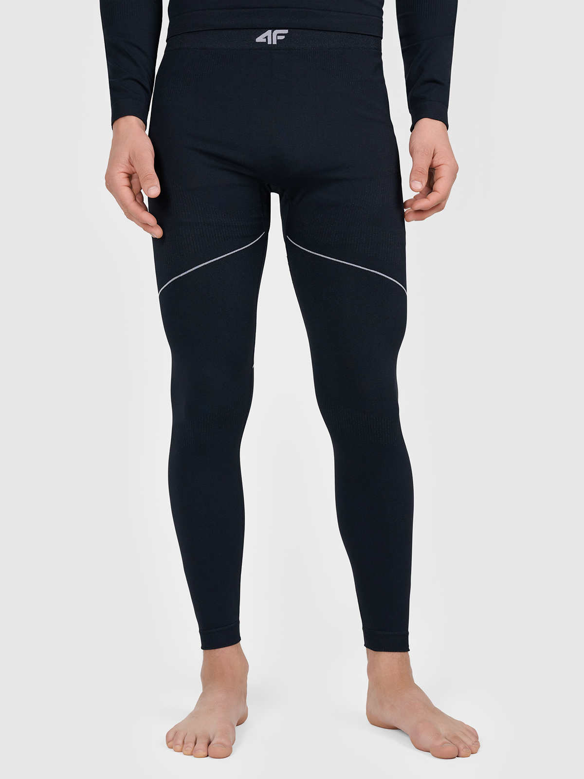 Thermounterwäsche für Herren 4F M306 DEEP BLACK Bottom