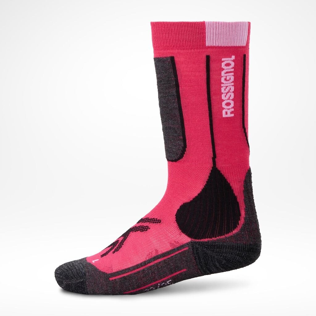 Rossignol JR ESSENTIAL Skisocken – Elektrisches Fuchsia