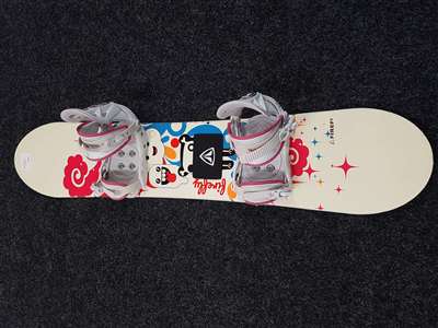 Tabla de snowboard FIREFLY usada + fijaciones Firefly talla S