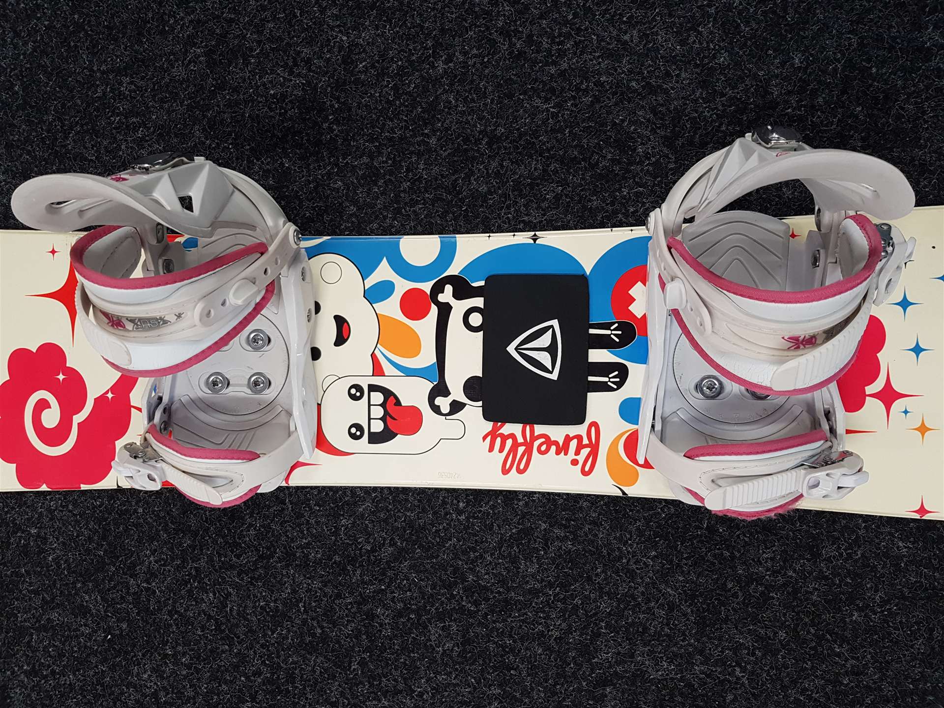 Snowboard FIREFLY folosit + legături Firefly mărimea S