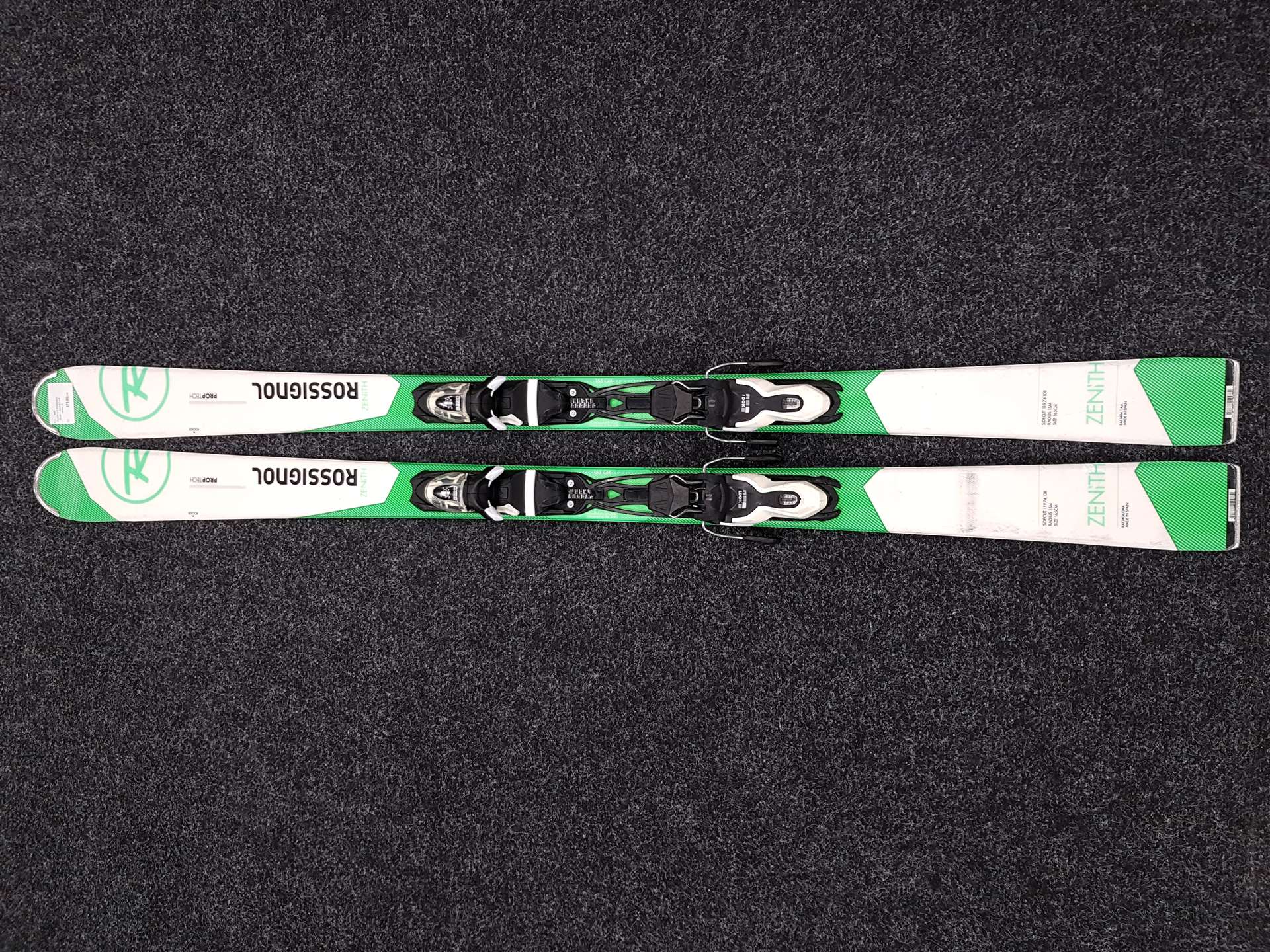 Używane narty ROSSIGNOL Zenith + wiązania Look Xpress 10