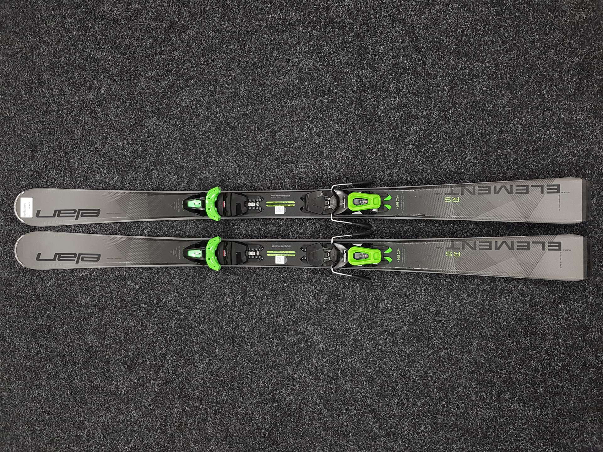 Gebrauchte Ski ELAN Element 74 RS + Bindungen Elan EL 10