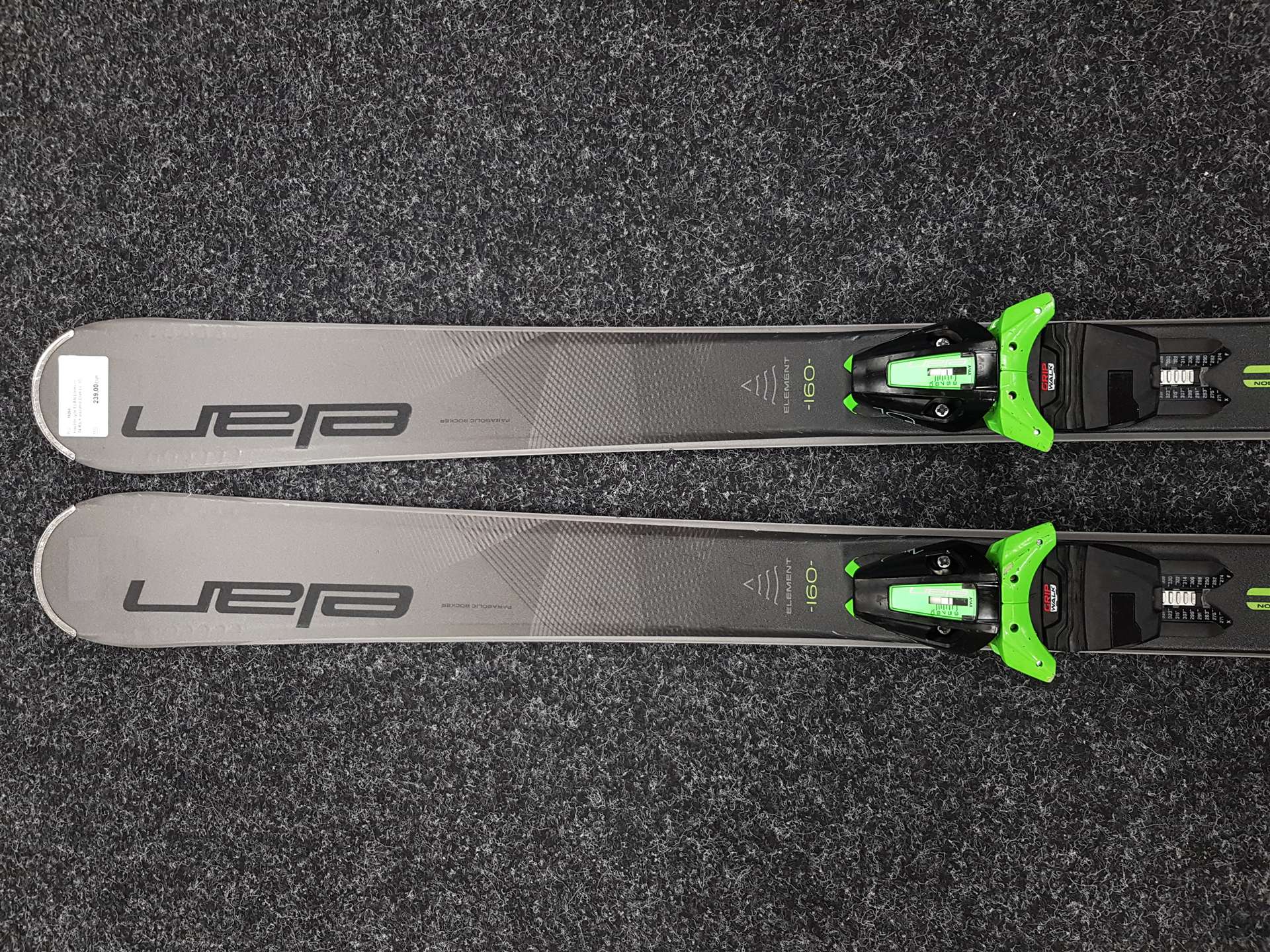 Gebrauchte Ski ELAN Element 74 RS + Bindungen Elan EL 10