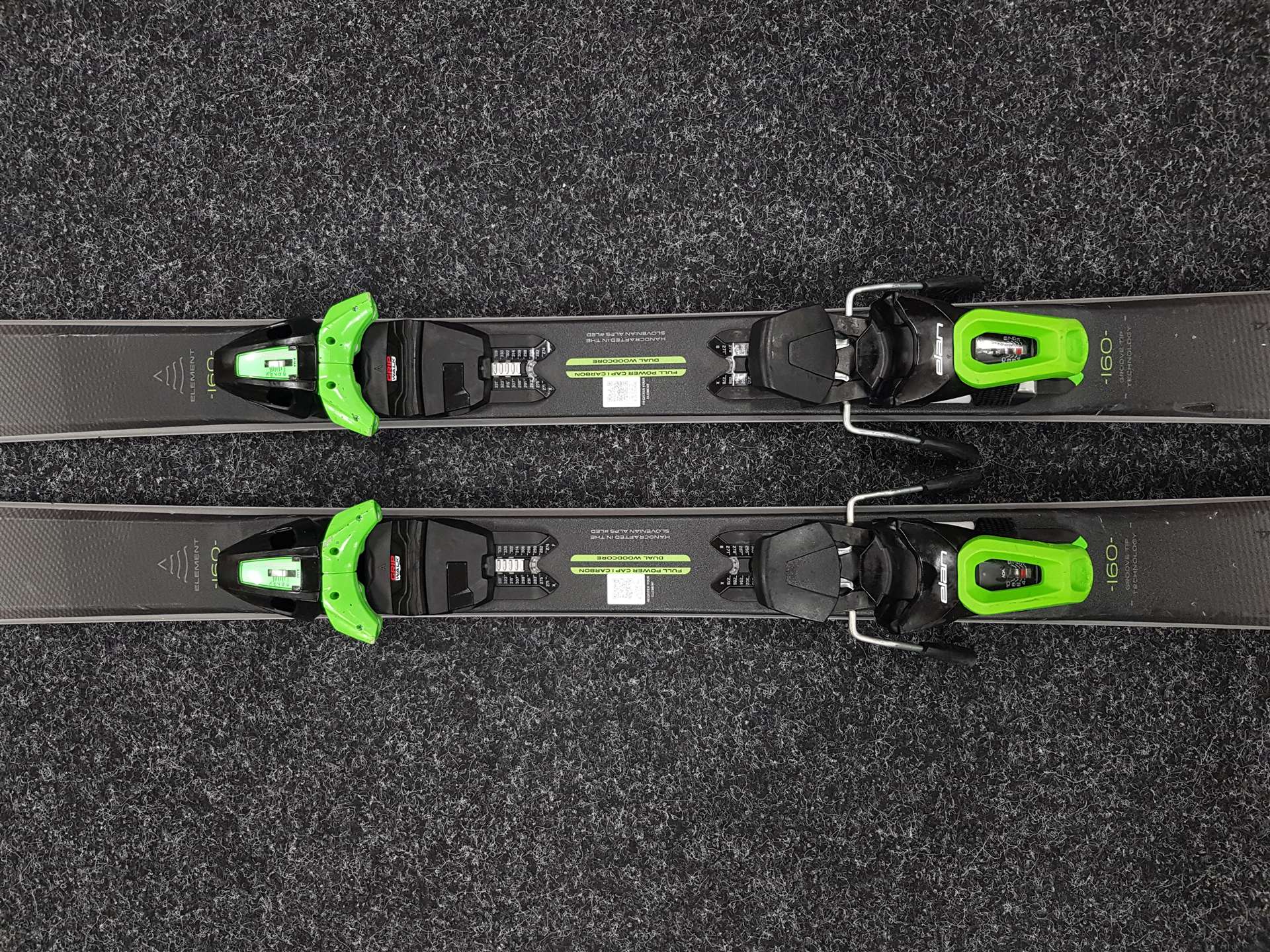 Gebrauchte Ski ELAN Element 74 RS + Bindungen Elan EL 10
