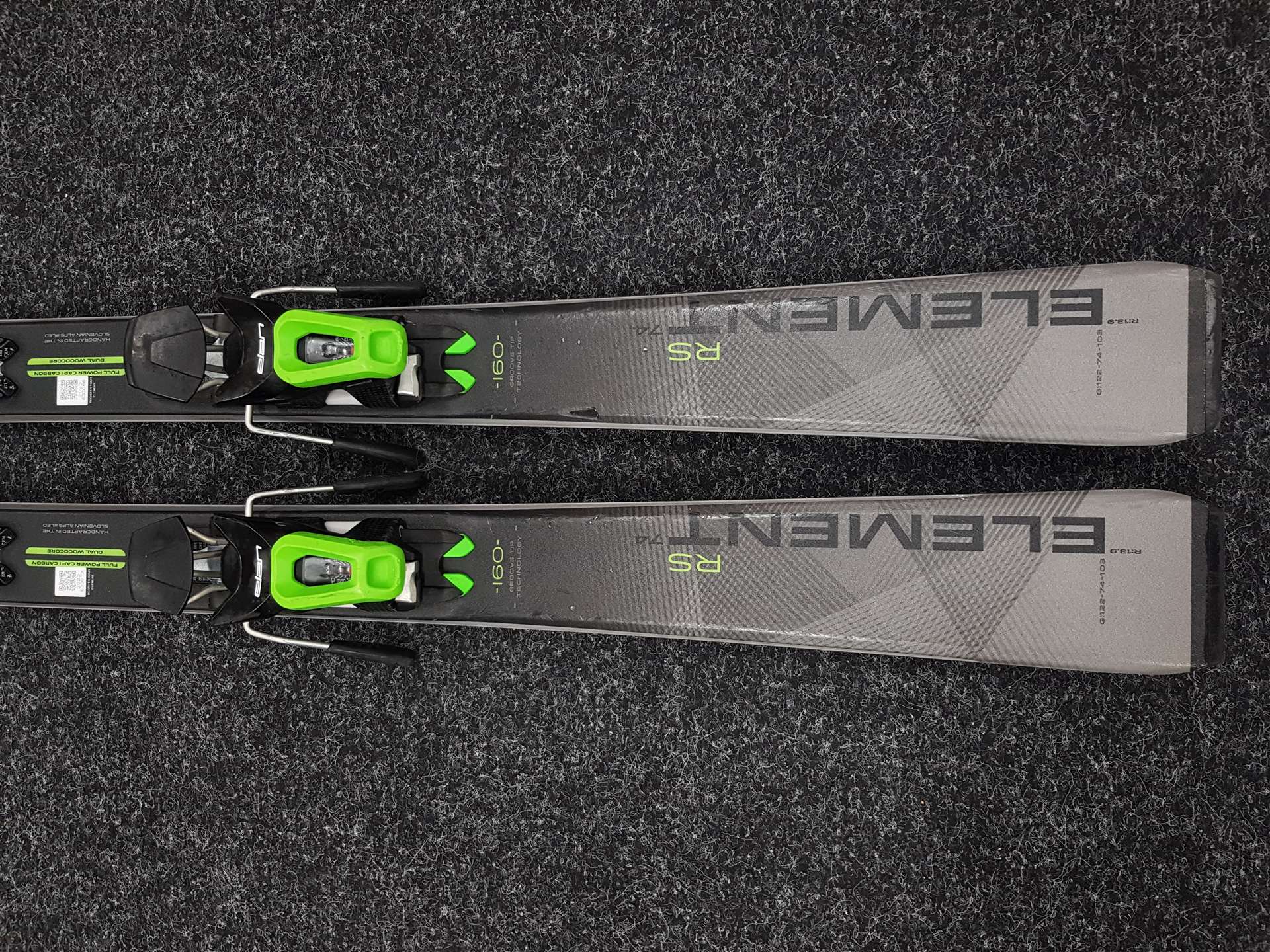 Gebrauchte Ski ELAN Element 74 RS + Bindungen Elan EL 10