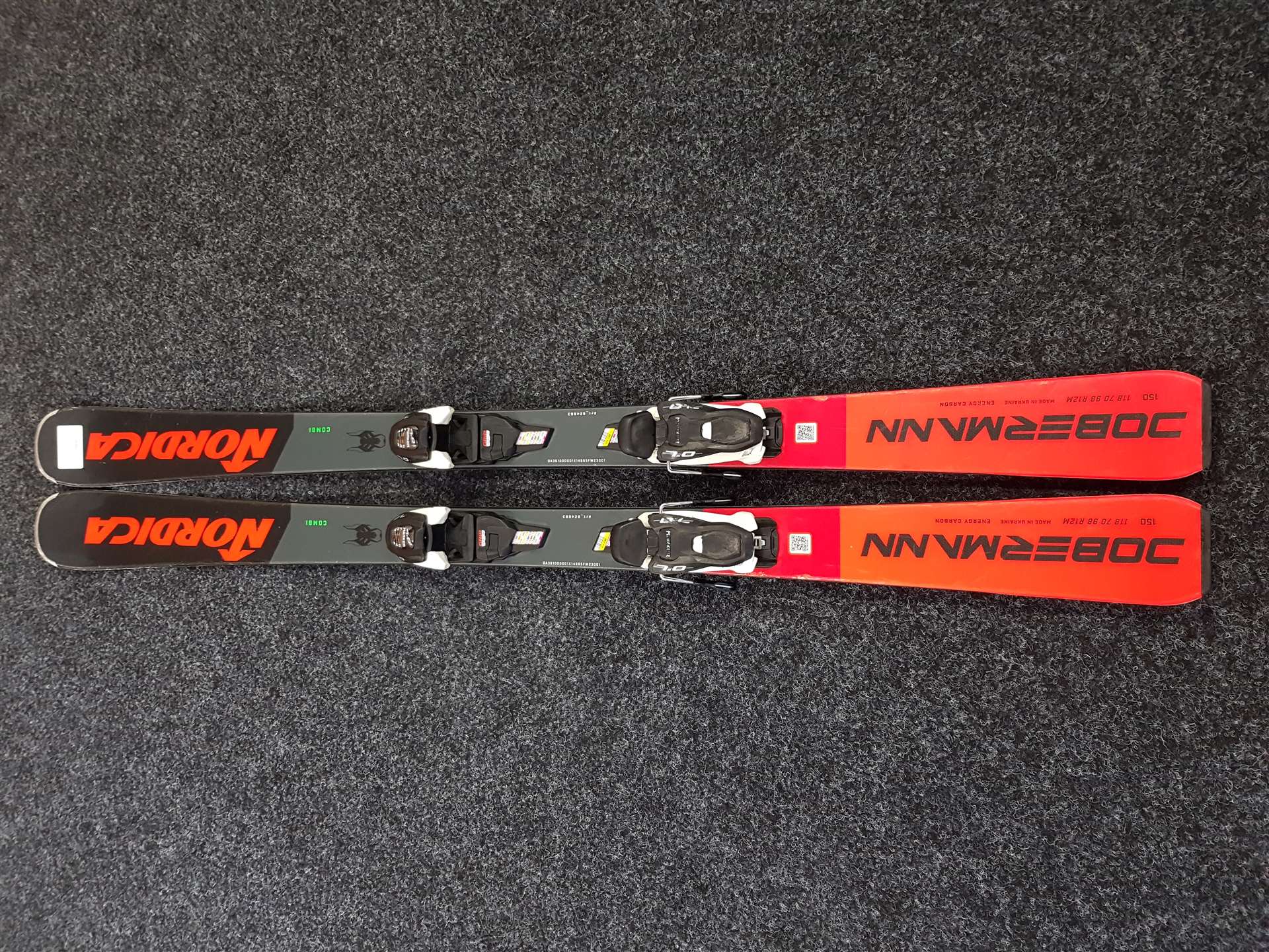 Použité lyže NORDICA Dobermann + viazanie Marker 7.0