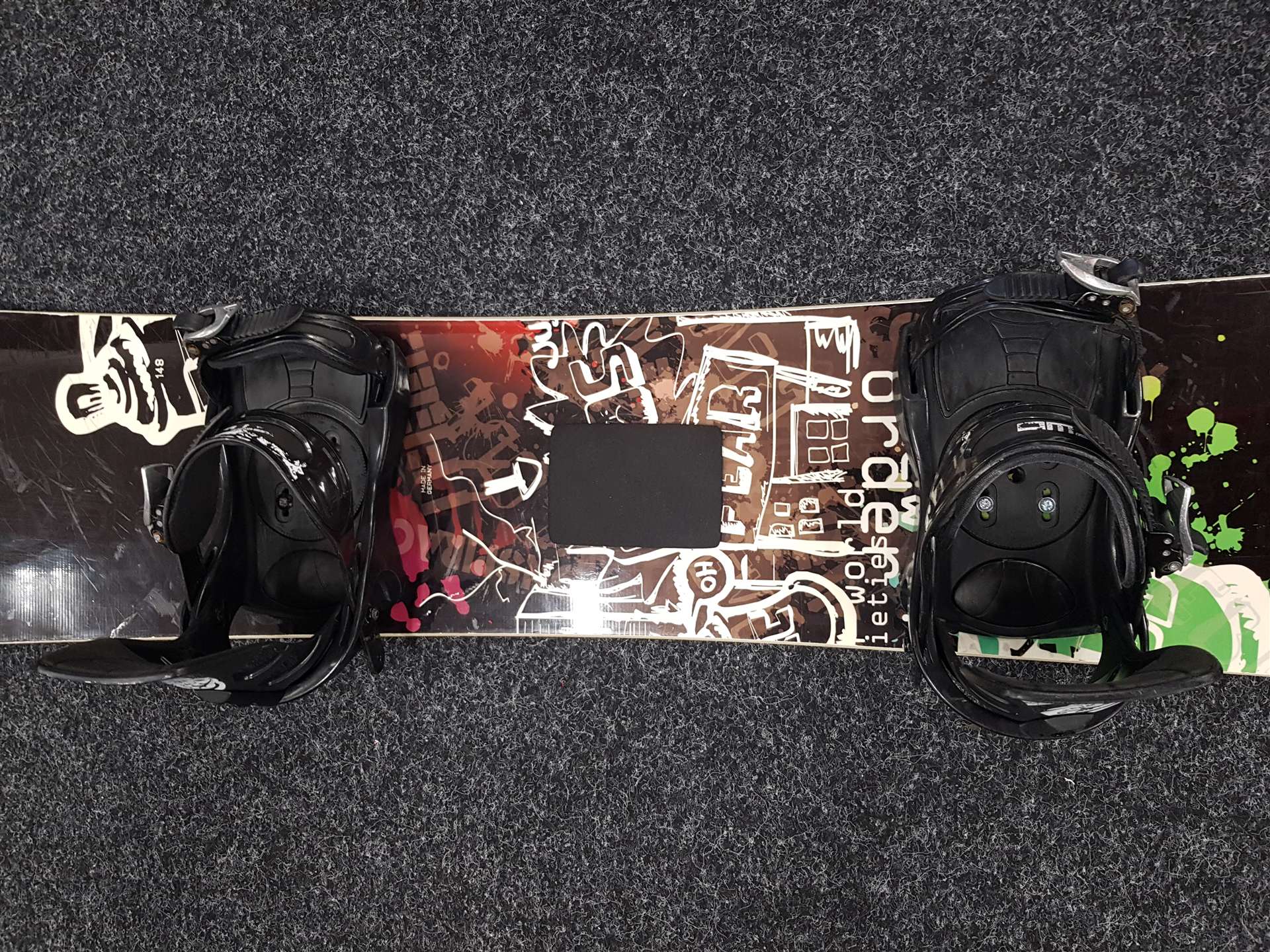 Használt CYGNUS Rebel snowboard + elsőkerék-meghajtású kötés S/M méret