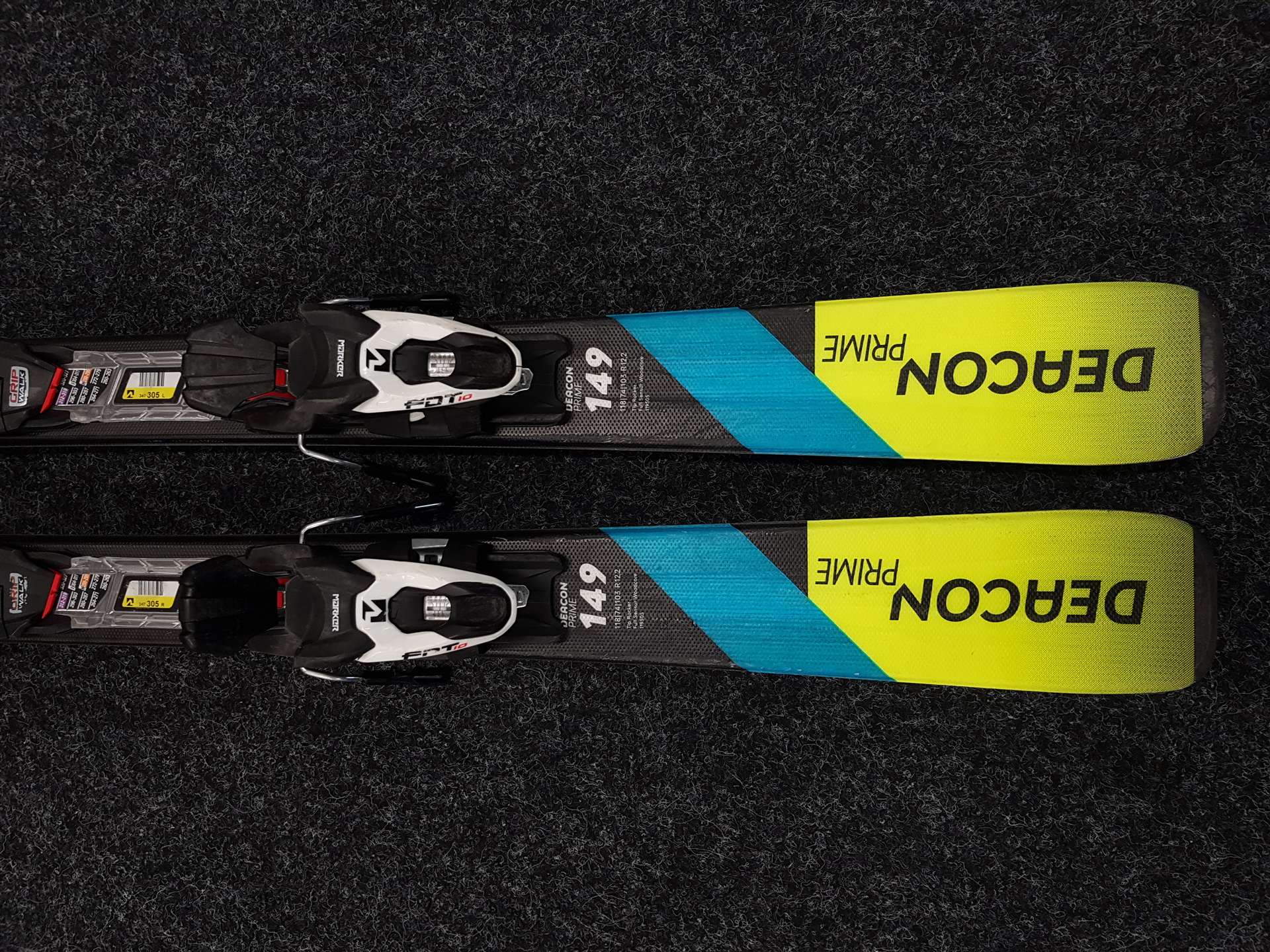 Używane narty VOLKL Deacon Prime + wiązania Marker FDT 10