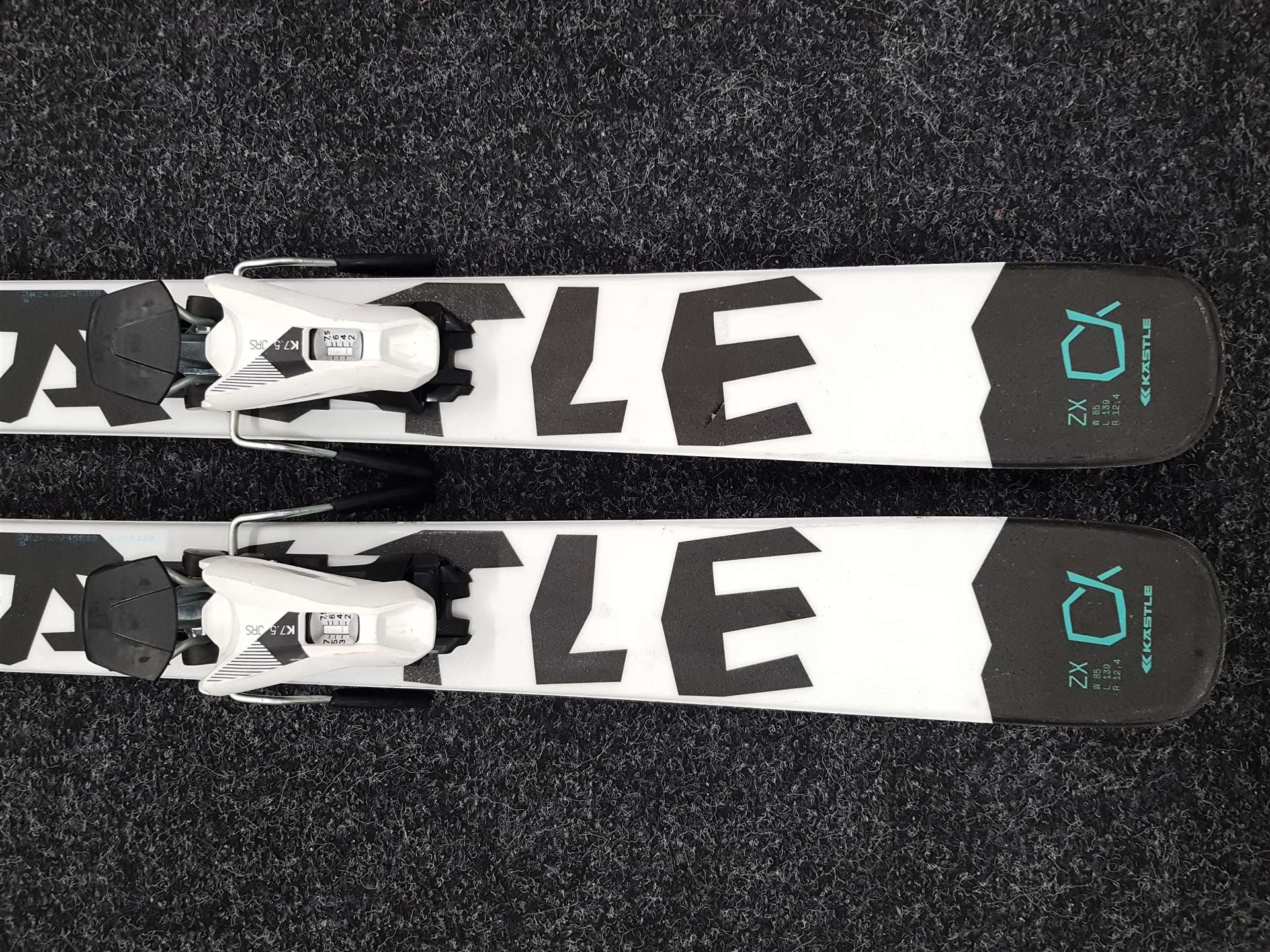 Skis freeride occasion KASTLE ZX + fixations Kastle K 7.5