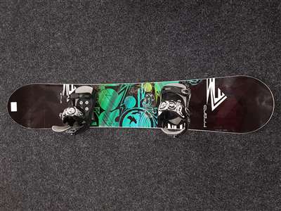 Použitý snowboard Style + viazanie Ride veľkosť L