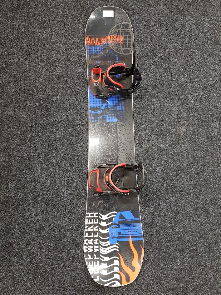 Używana deska snowboardowa SALOMON Sleep Walker + wiązania Salomon rozmiar M