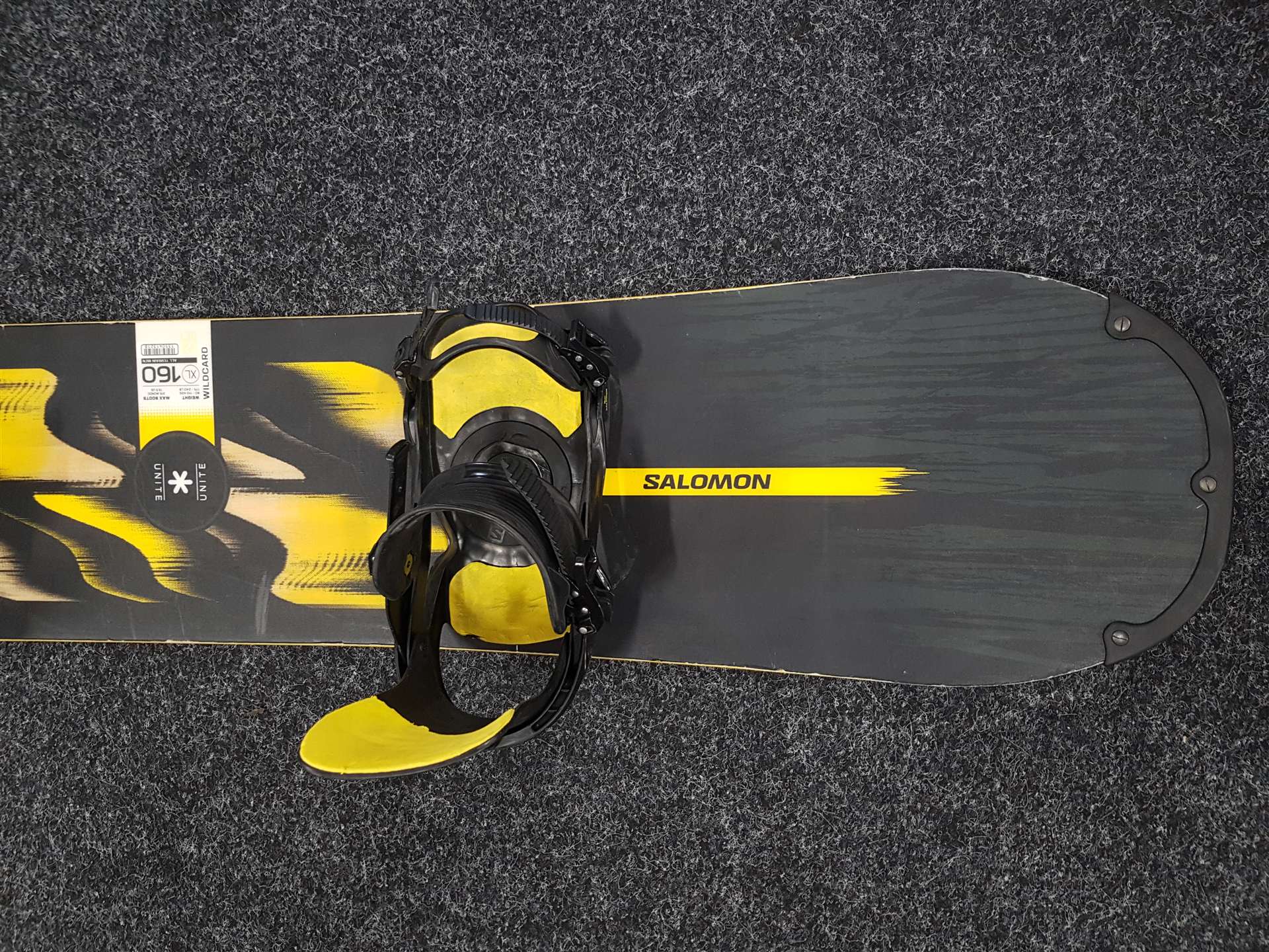 Snowboard Salomon Wildcard usato + attacchi Salomon taglia L/XL