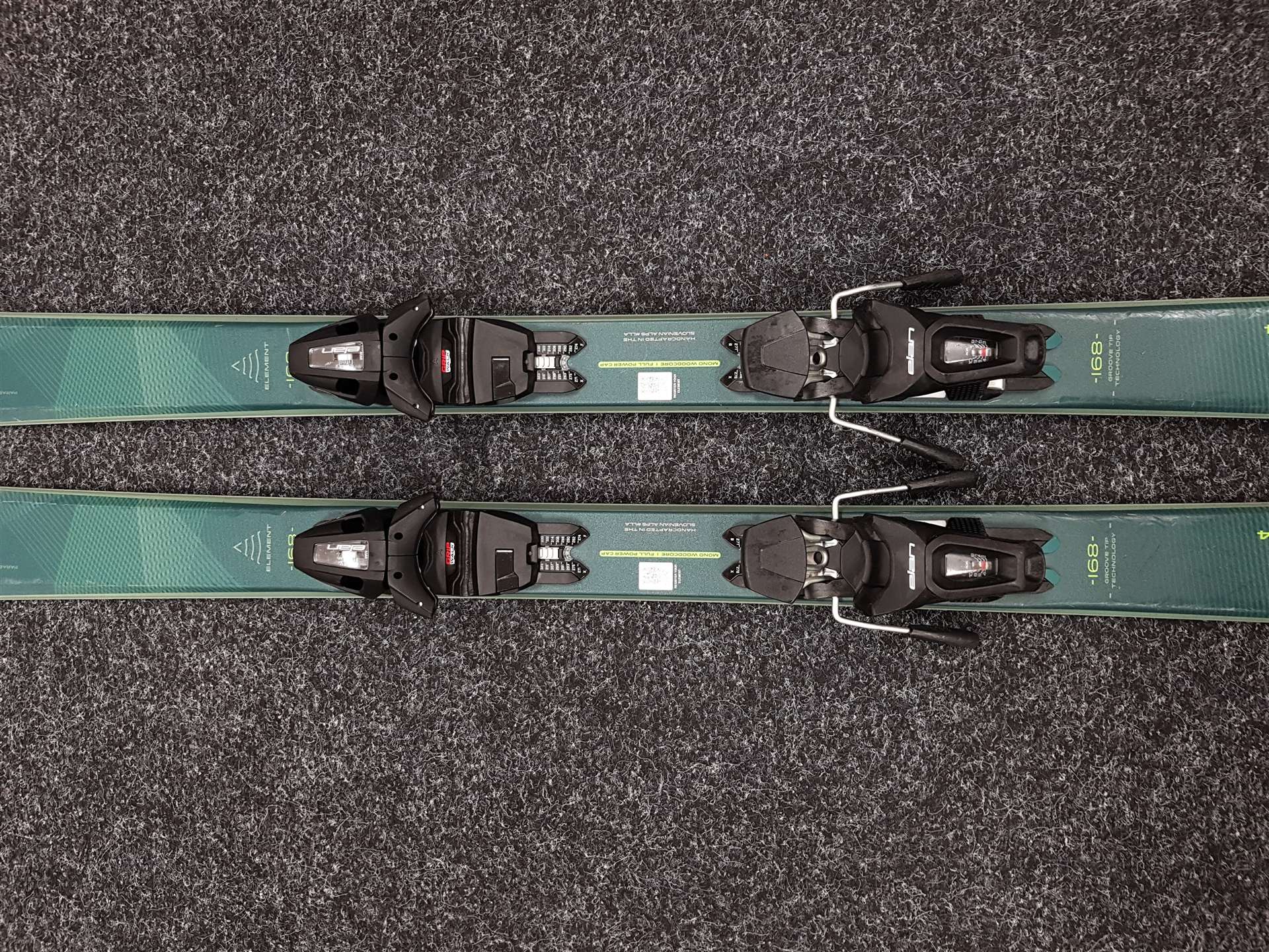 Gebrauchte Ski ELAN Element 74 + Bindungen Elan EL 10