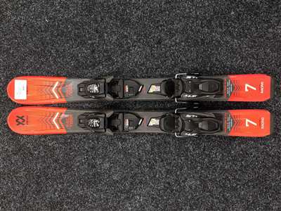 Esquís infantiles usados VOLKL Racetiger JR + fijaciones Marker 4.5