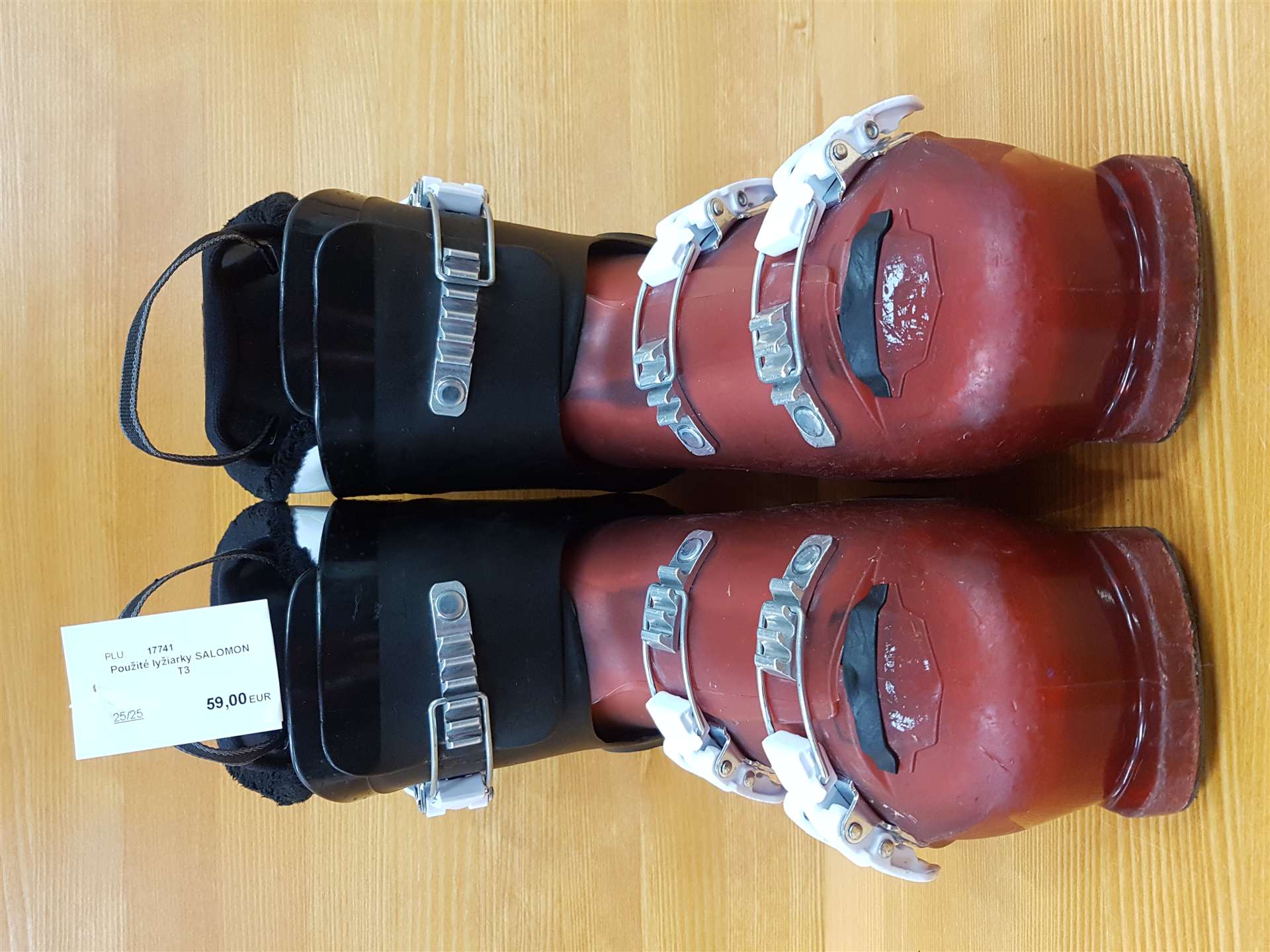 Použité lyžiarky SALOMON T3