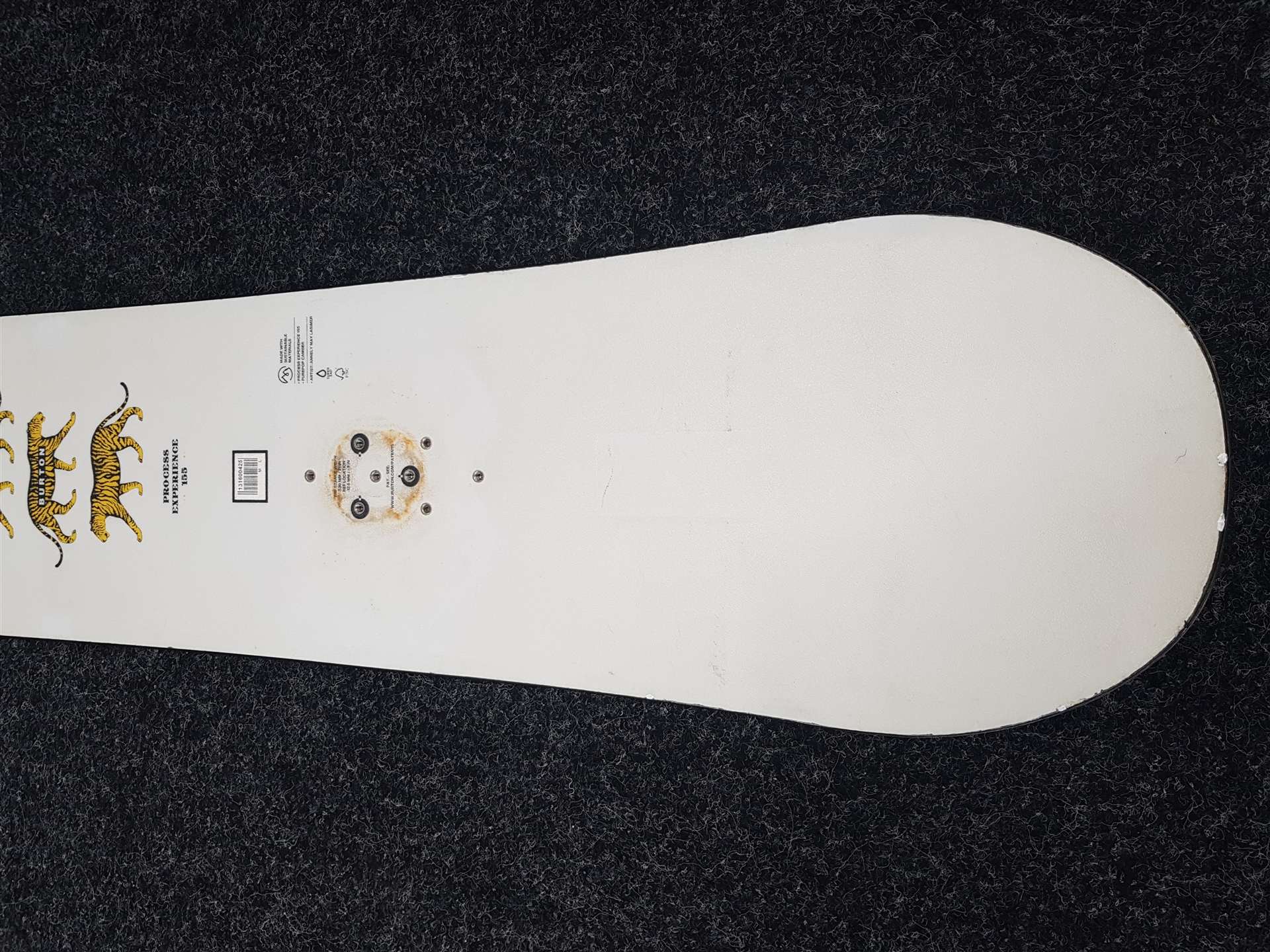 Tabla de snowboard usada BURTON Process Experience 155